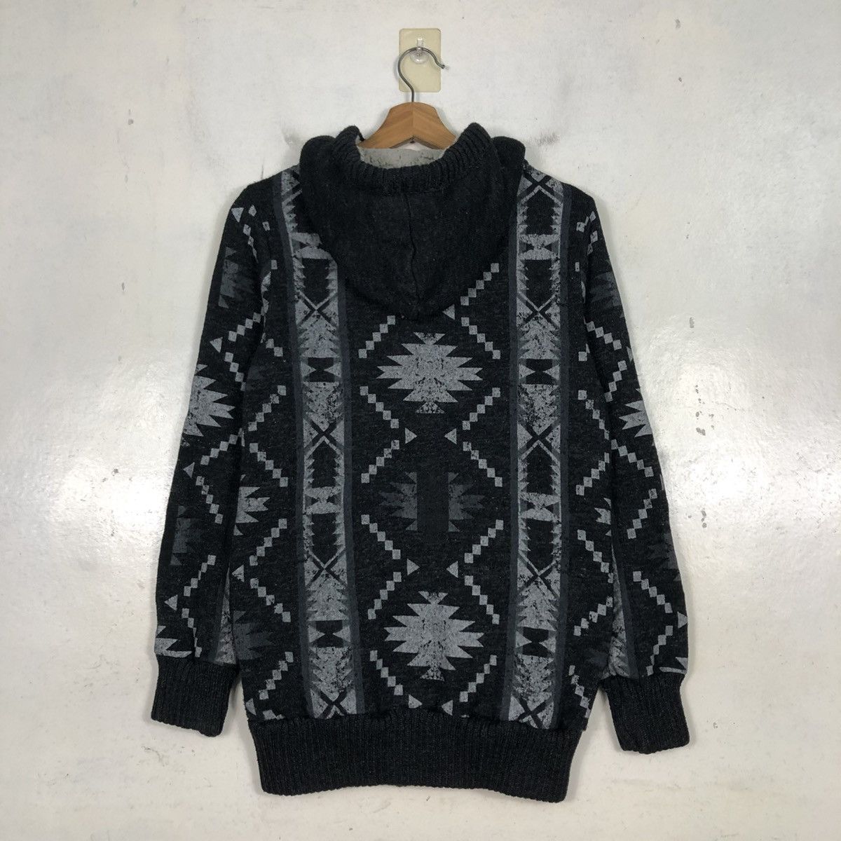 Japanese Brand 📌Vintage Billabong Bomber Jacket Fur Hoodie Navajo Aztec Size US M / EU 48-50 / 2 - 10 Thumbnail