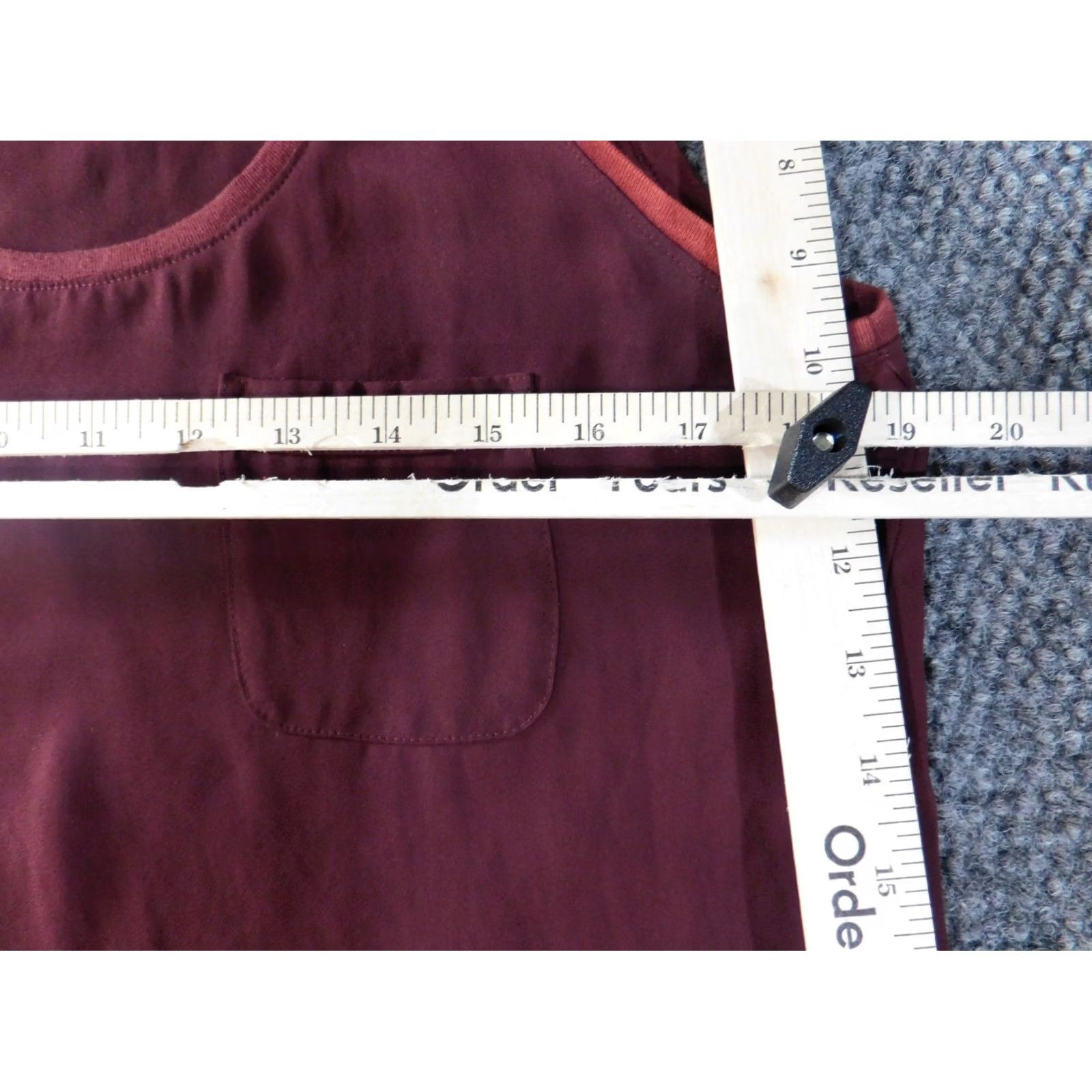 Ann Taylor Ann Taylor Loft Blouse M Womens Purple Sleeveless Round Neck Pullover Polyester Casual Regular Size M Size M / US 6-8 / IT 42-44 - 6 Thumbnail