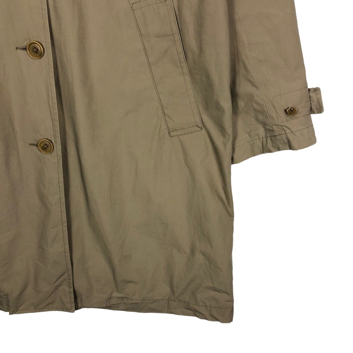 Margaret Howell 🔥VINTAGE MHL BY MARGARET HOWELL LONG FLY COAT Size US M / EU 48-50 / 2 - 5 Thumbnail