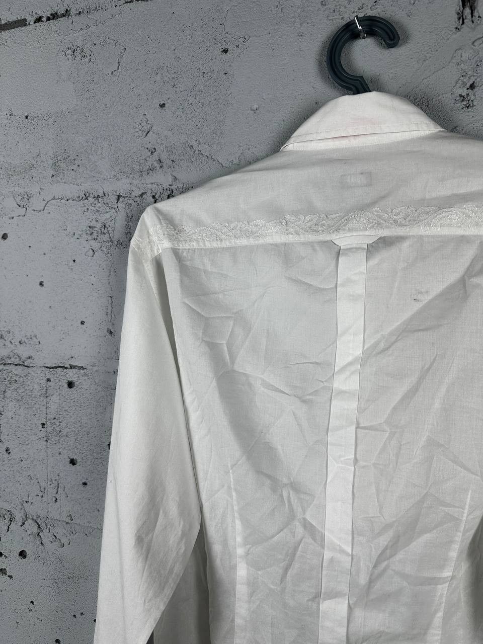 Designer × Paul Smith Vintage Paul Smith White Embroidered Designer Shirt Size US L / EU 52-54 / 3 - 10 Thumbnail