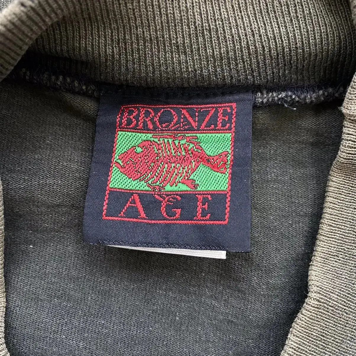 Vintage Vintage 90’ BRONZE AGE SKATE SURF Distress Trash Tee Shirt Size US XL / EU 56 / 4 - 5 Thumbnail