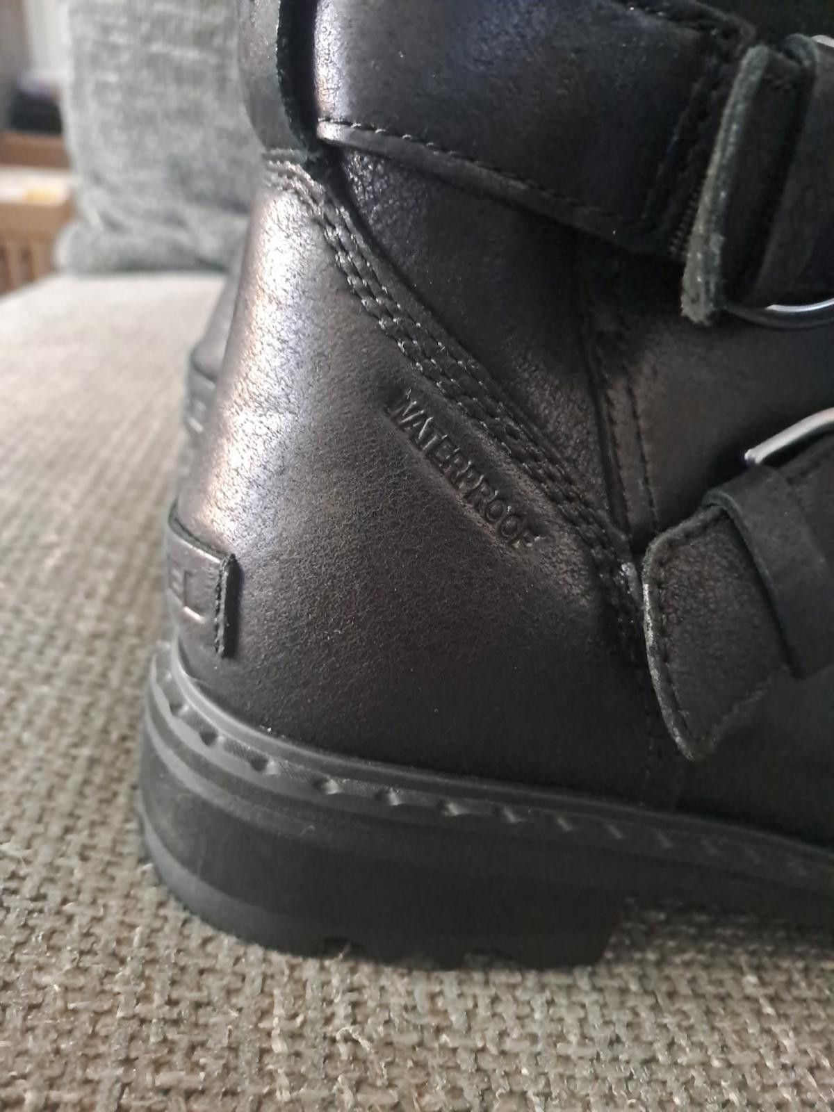 SOREL Sorel Waterproof Black Leather Phoenix Moto Size UK 8 Size US 10 / IT 40 - 3 Thumbnail