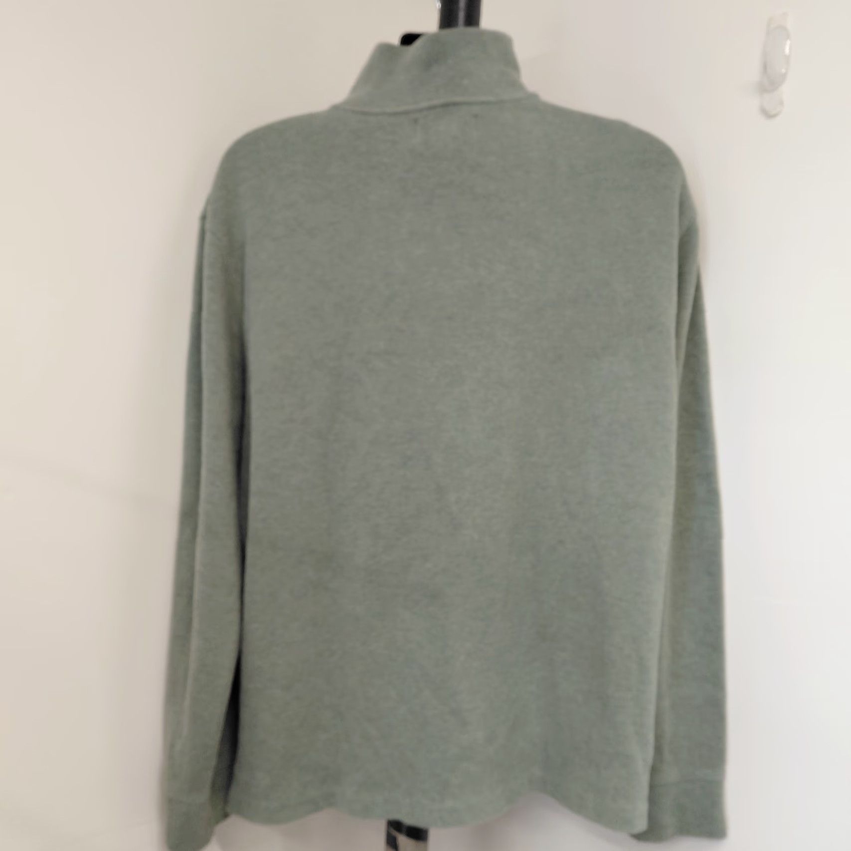 Polo Ralph Lauren Polo Ralph Lauren RL Sweater Men’s XL Gray Long Sleeve 1/4 Zip 100% Cotton Casual Golf City Classic USA Mens Pullover Knit Size US XL / EU 56 / 4 - 5 Thumbnail