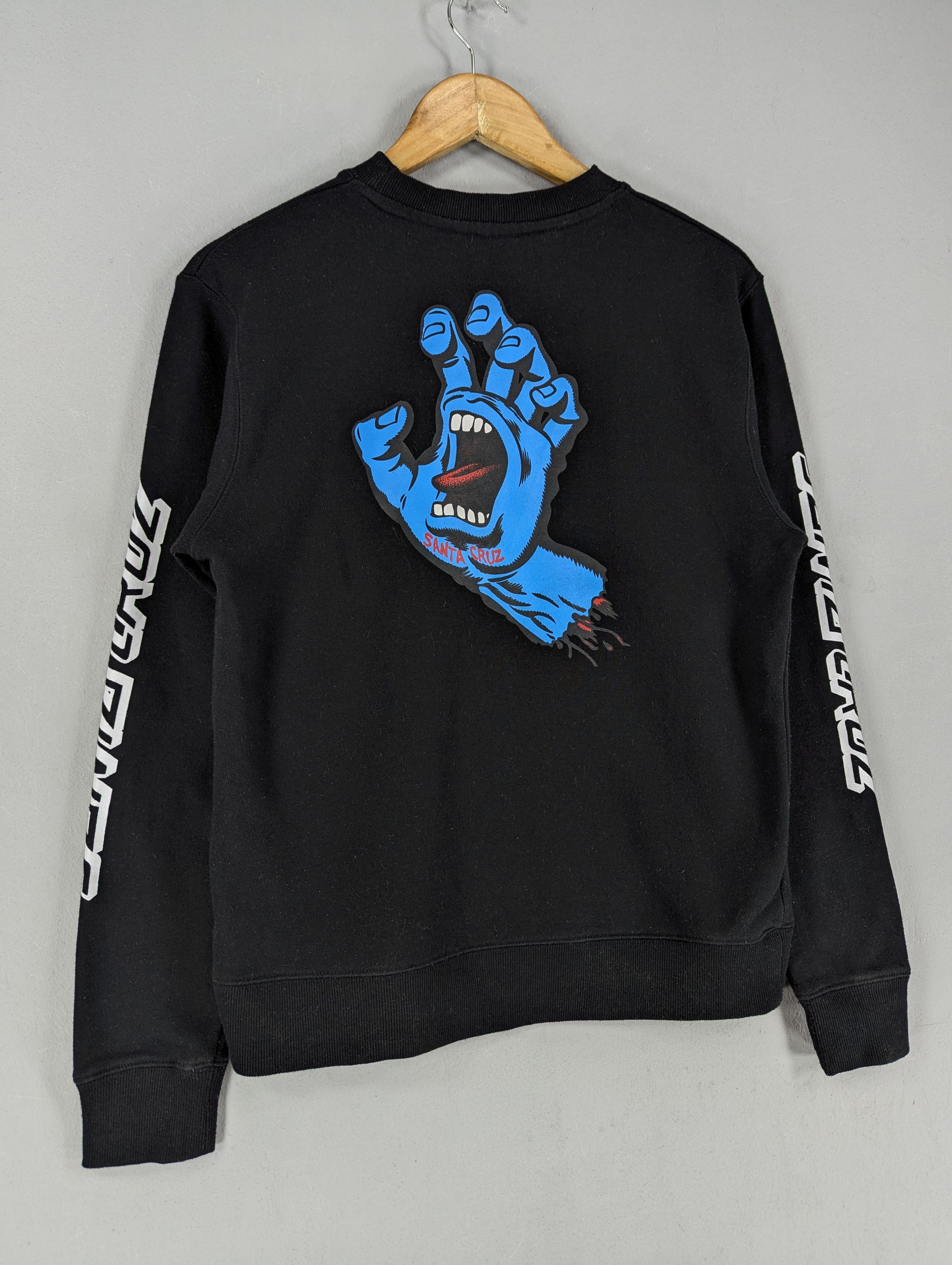 Santa Cruz Skateboards Santa Cruz Screaming Hand Crewneck Sweatshirt Size US M / EU 48-50 / 2 - 3 Thumbnail