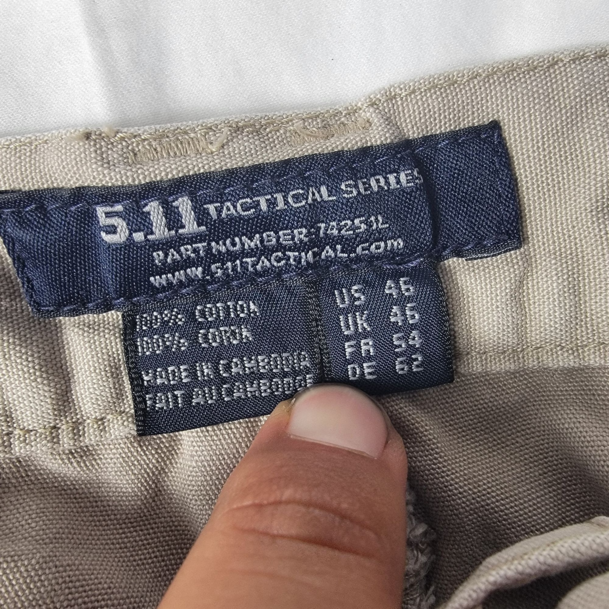 5.11 5.11 Tactical Mens Cargo Pants 46Wx32L Relaxed Fit Outdoor W Size US 44 / EU 60 - 4 Thumbnail
