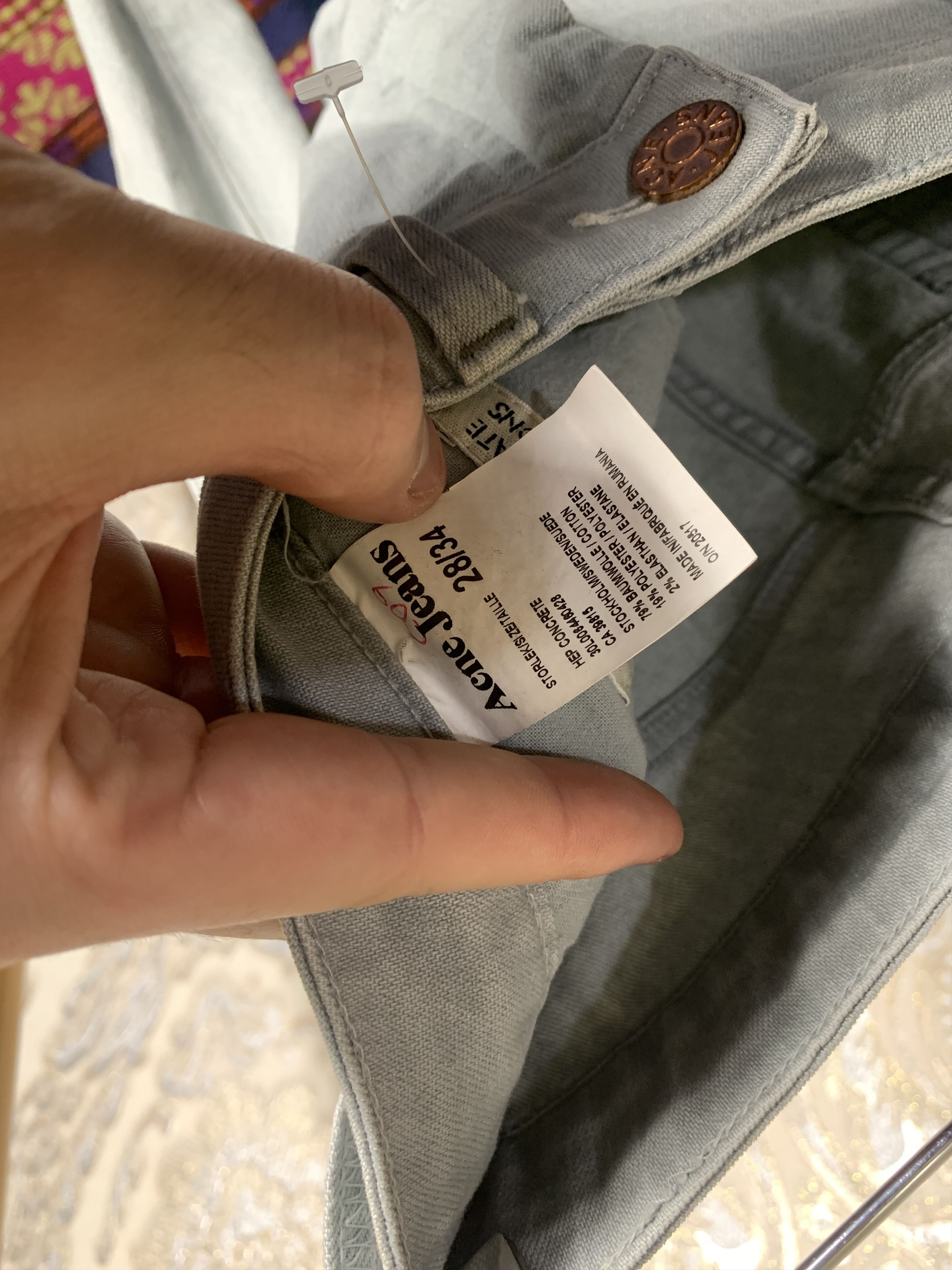 Acne Studios VINTAGE ACNE STUDIOS DENIM JEANS ITALIAN DESIGNER CASUAL Size 28" / US 6 / IT 42 - 4 Thumbnail
