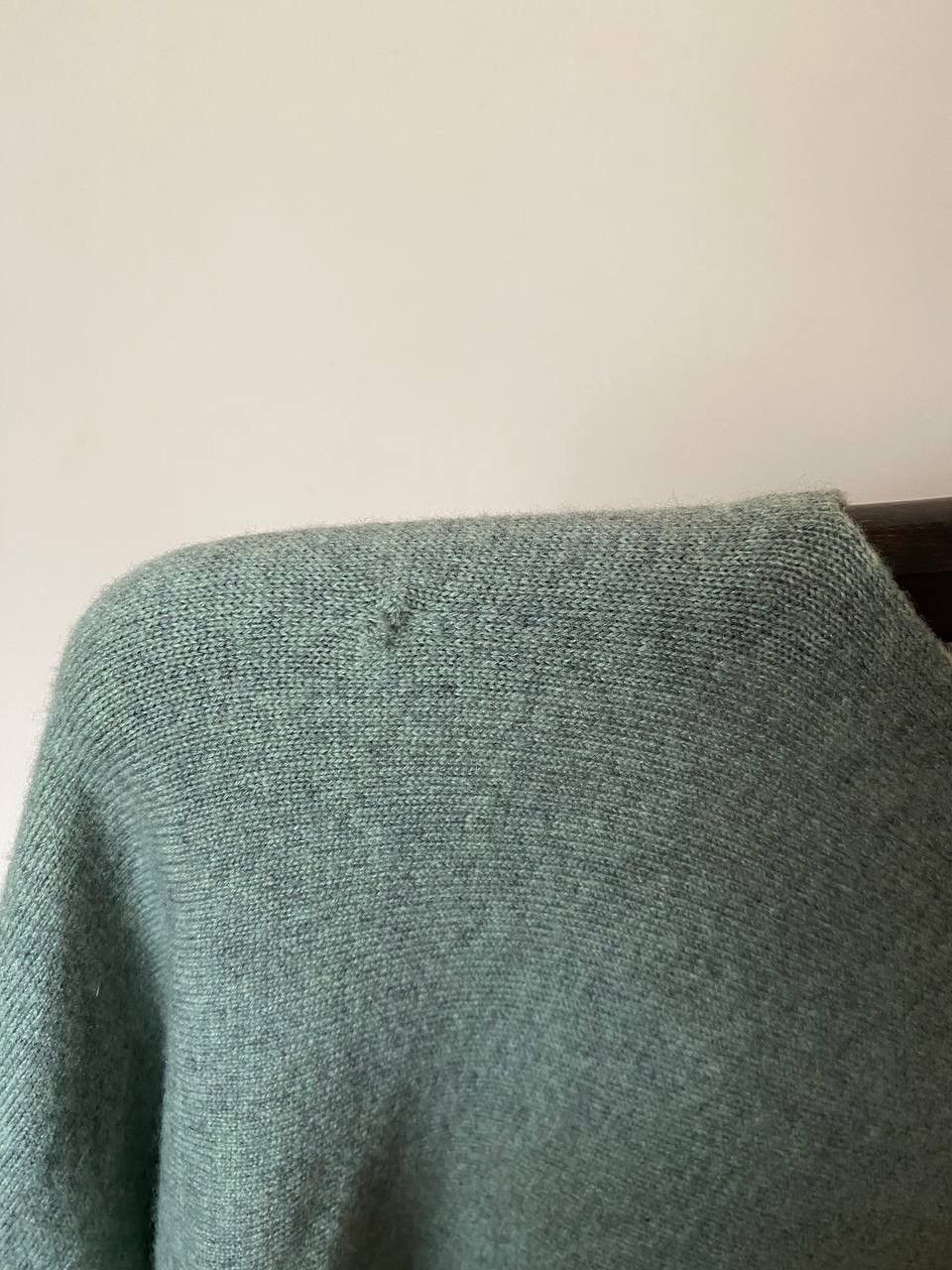 Hermes Hermes Green batwing cashmere knitted sweater top Size S / US 4 / IT 40 - 11 Thumbnail
