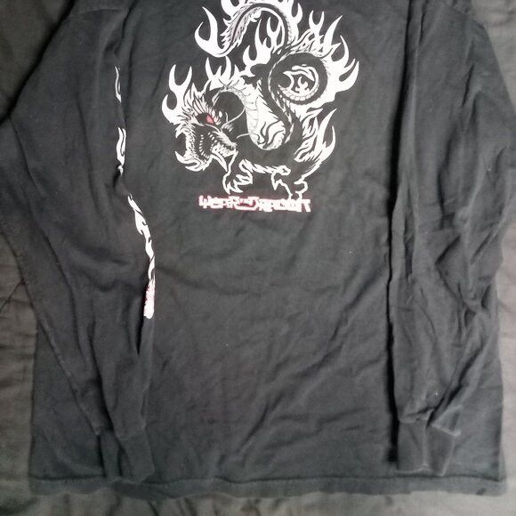 Other Vintage Y2K Year Of The Dragon Skater Long Sleeve T-Shirt Size US XL / EU 56 / 4 - 8 Thumbnail