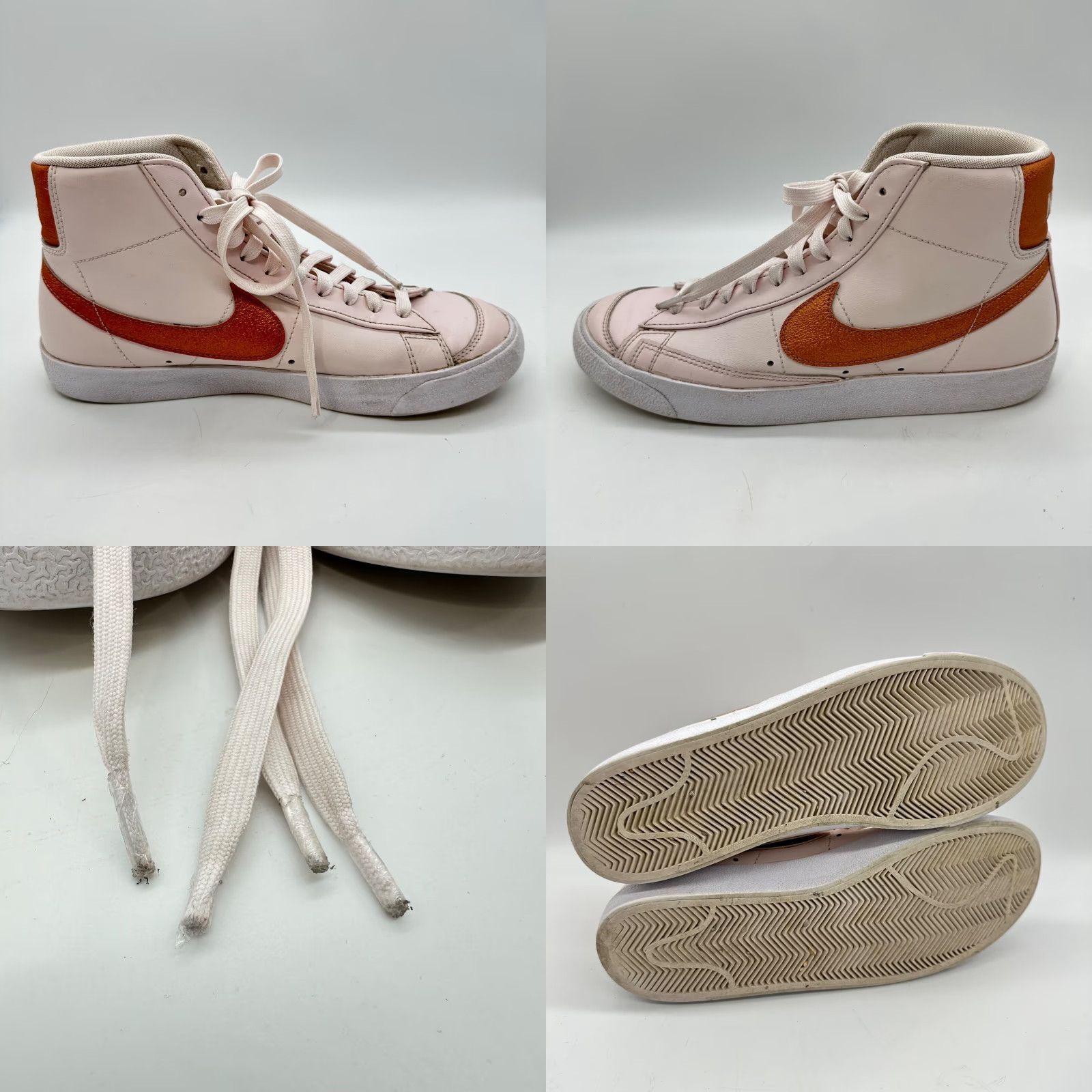 Nike Nike Womens Blazer Sneaker Pink Size 10 DQ7574-600 Copper Swoosh Shoes Size L / US 10 / IT 46 - 8 Thumbnail