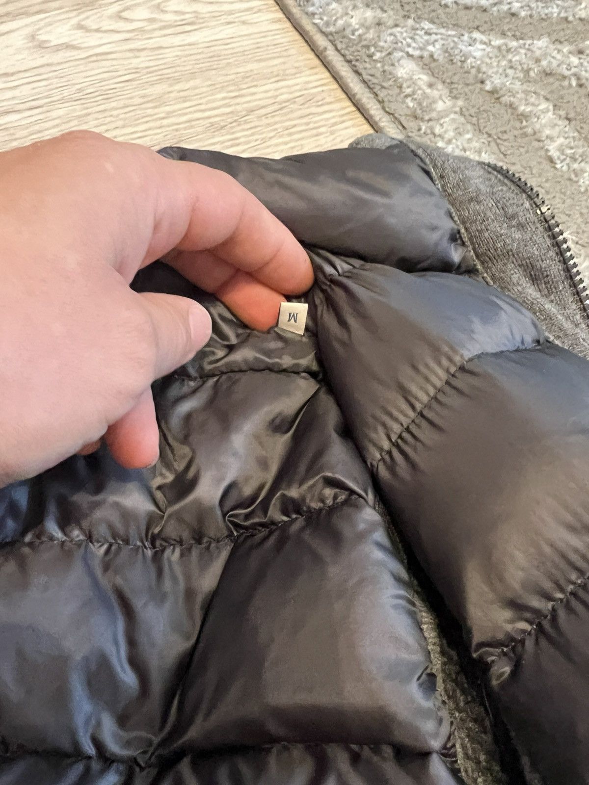 Moncler Moncler Down Knit Hybrid Jacket - Size M Size M / US 6-8 / IT 42-44 - 15 Thumbnail
