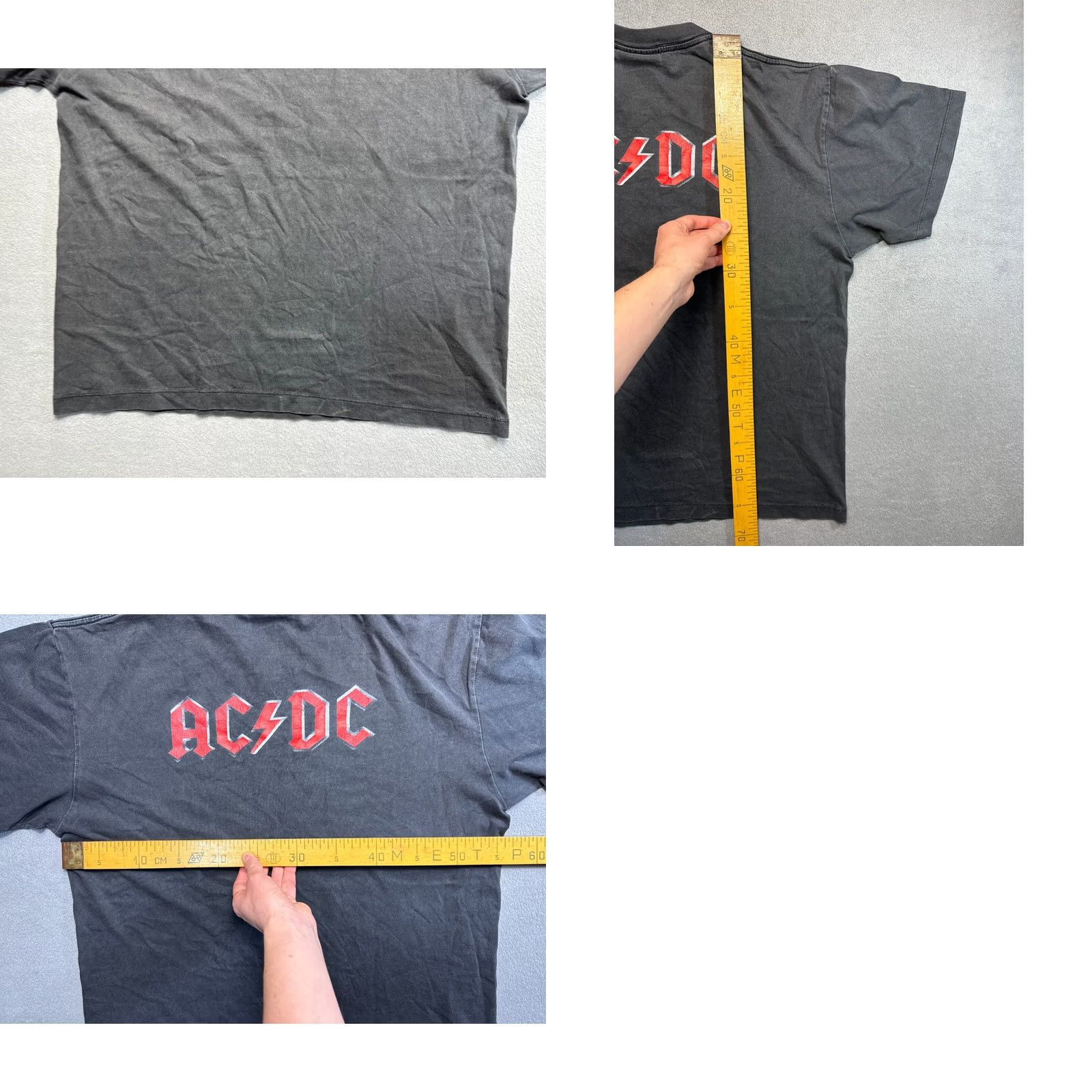 Vintage Rock Chang AC DC max & roll black shirt mens size L Size US L / EU 52-54 / 3 - 9 Thumbnail