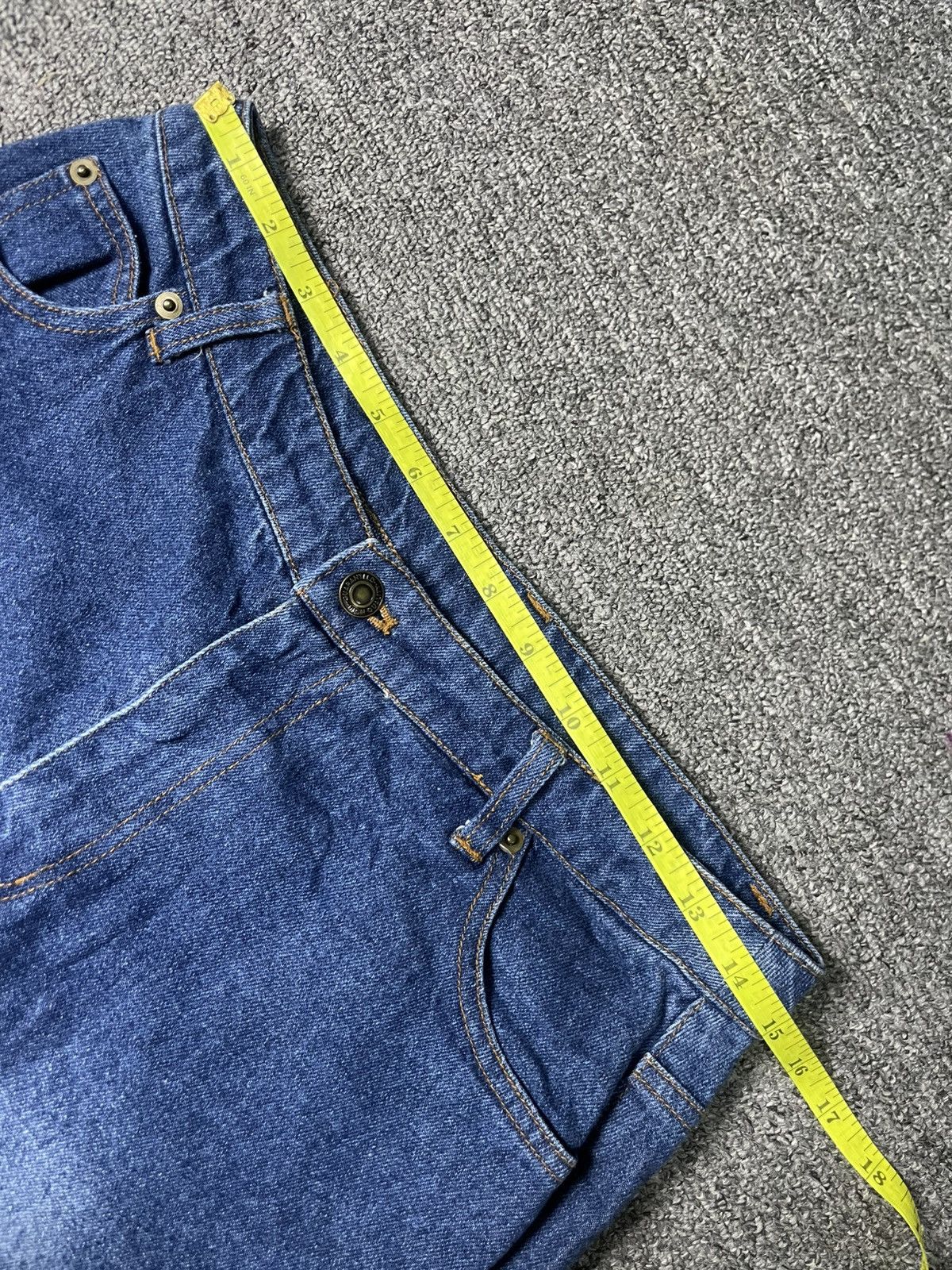 Japanese Brand × Vintage Japanese Brand Bootcut Snap Button Jeans (83) Size 30" / US 8 / IT 44 - 7 Thumbnail