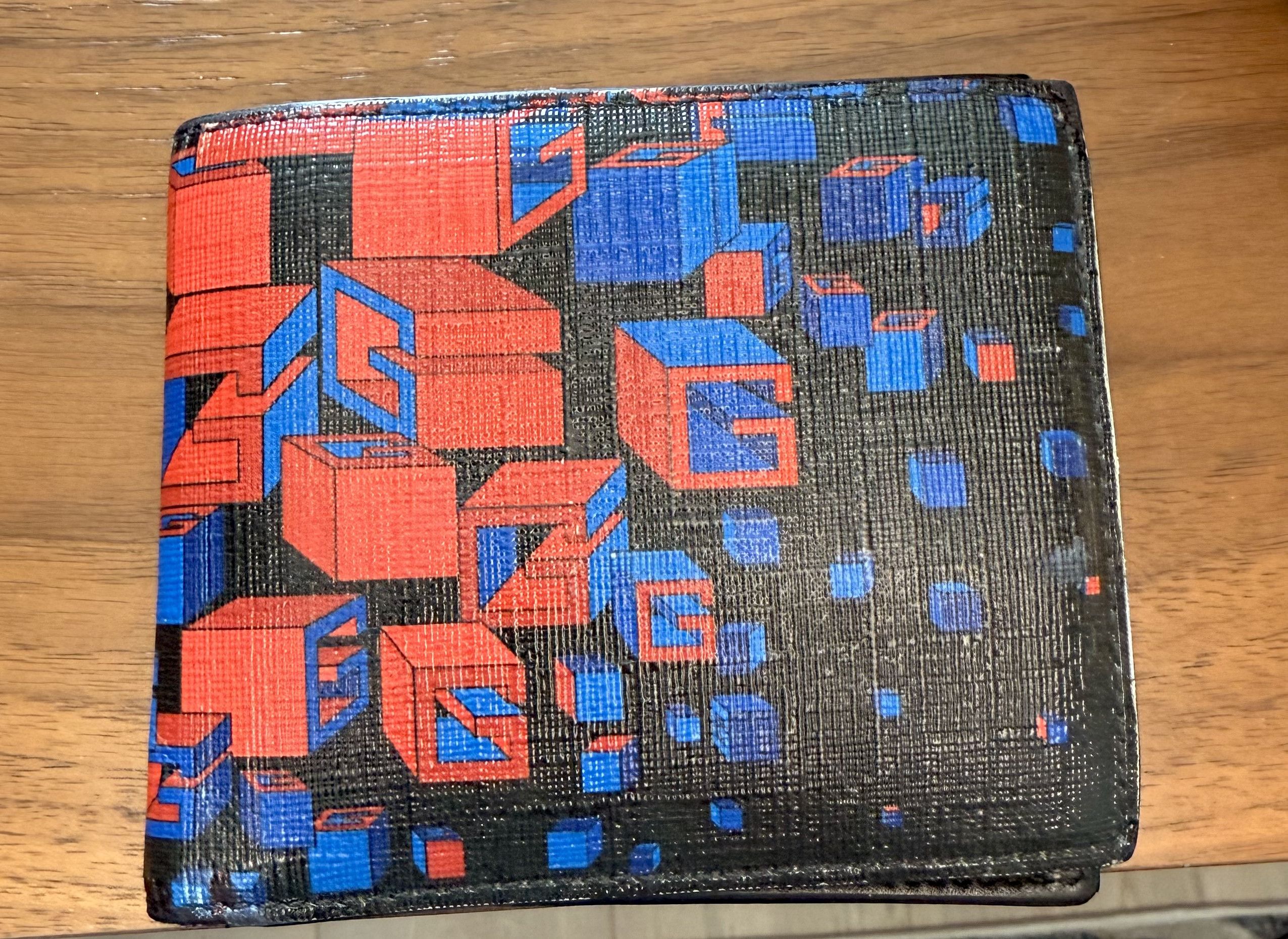 Gucci Square G Space Print Bi-Fold Wallet Size ONE SIZE - 3 Thumbnail