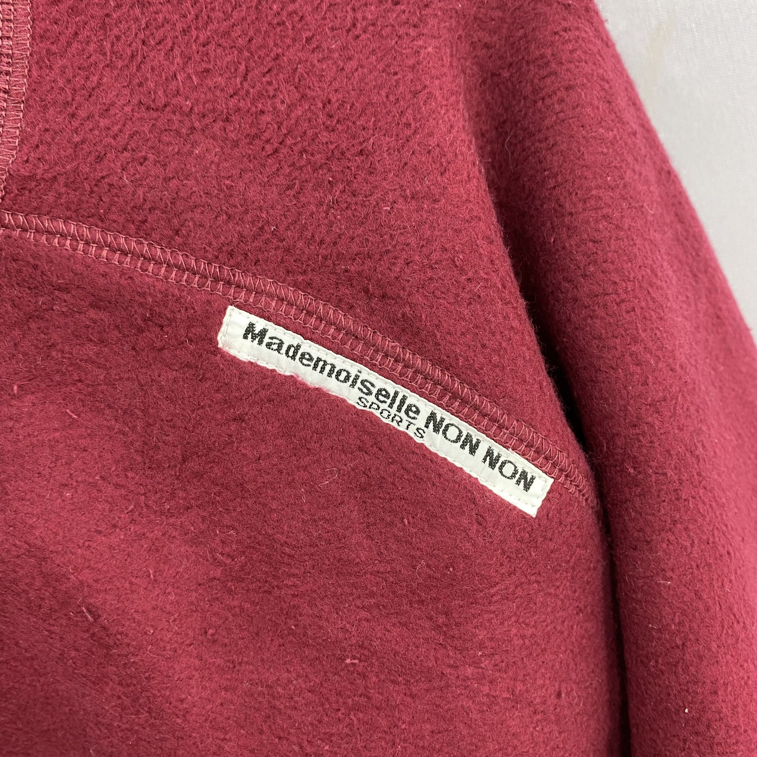 Japanese Brand Vintage Mademoiselle NON NON Sweatshirt Japanese Sweater Size US M / EU 48-50 / 2 - 4 Thumbnail