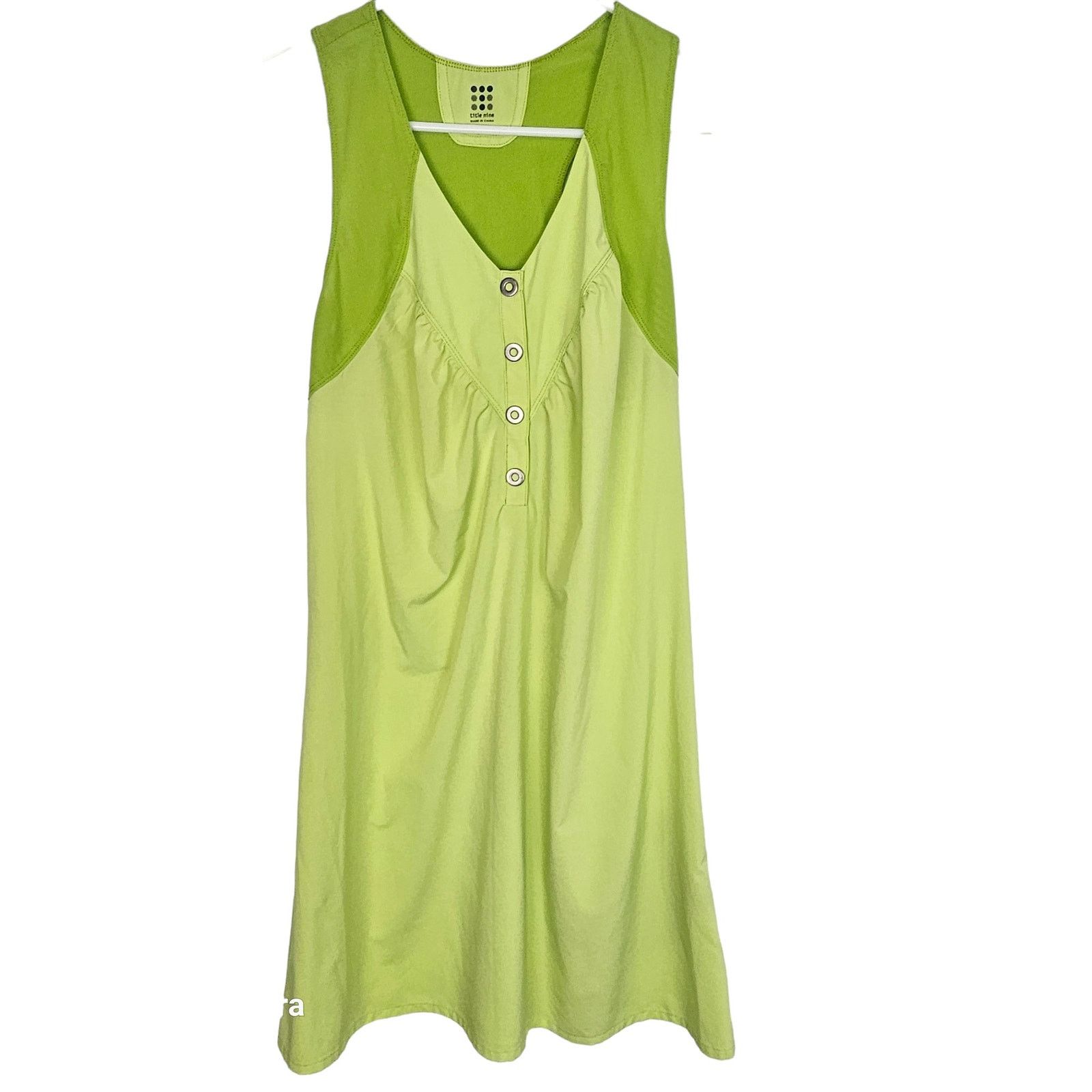 Titleist Title Nine Golf Dress Sz M Racerback Sporty Stretch Athletic Size M / US 6-8 / IT 42-44 - 1 Thumbnail