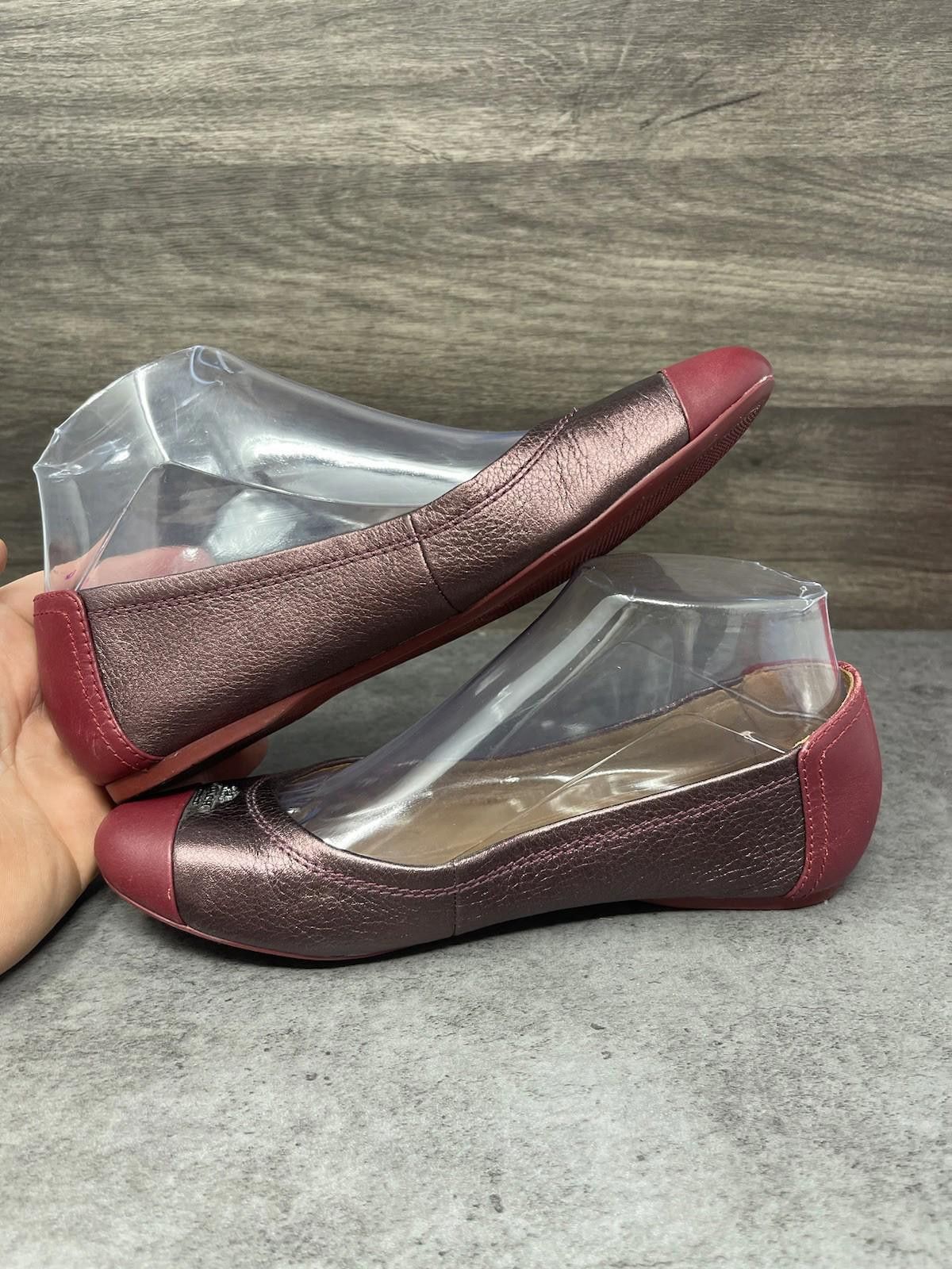 Coach Coach Chelsea Flats Womens Size 6.5 Metallic Leather Size US 6.5 / IT 36.5 - 7 Thumbnail