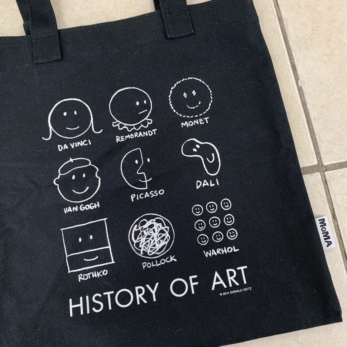 MoMA MoMA 2014 History Of Art Tote Bag Size ONE SIZE - 2 Thumbnail