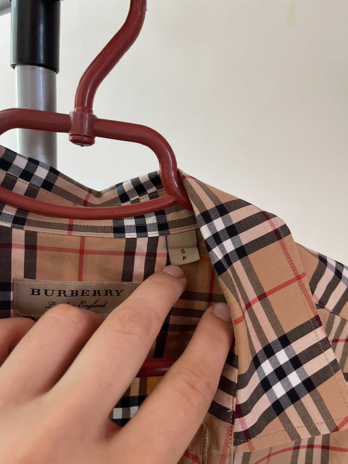 Burberry Burberry checkered shirt recent collection size S Size US S / EU 44-46 / 1 - 4 Thumbnail
