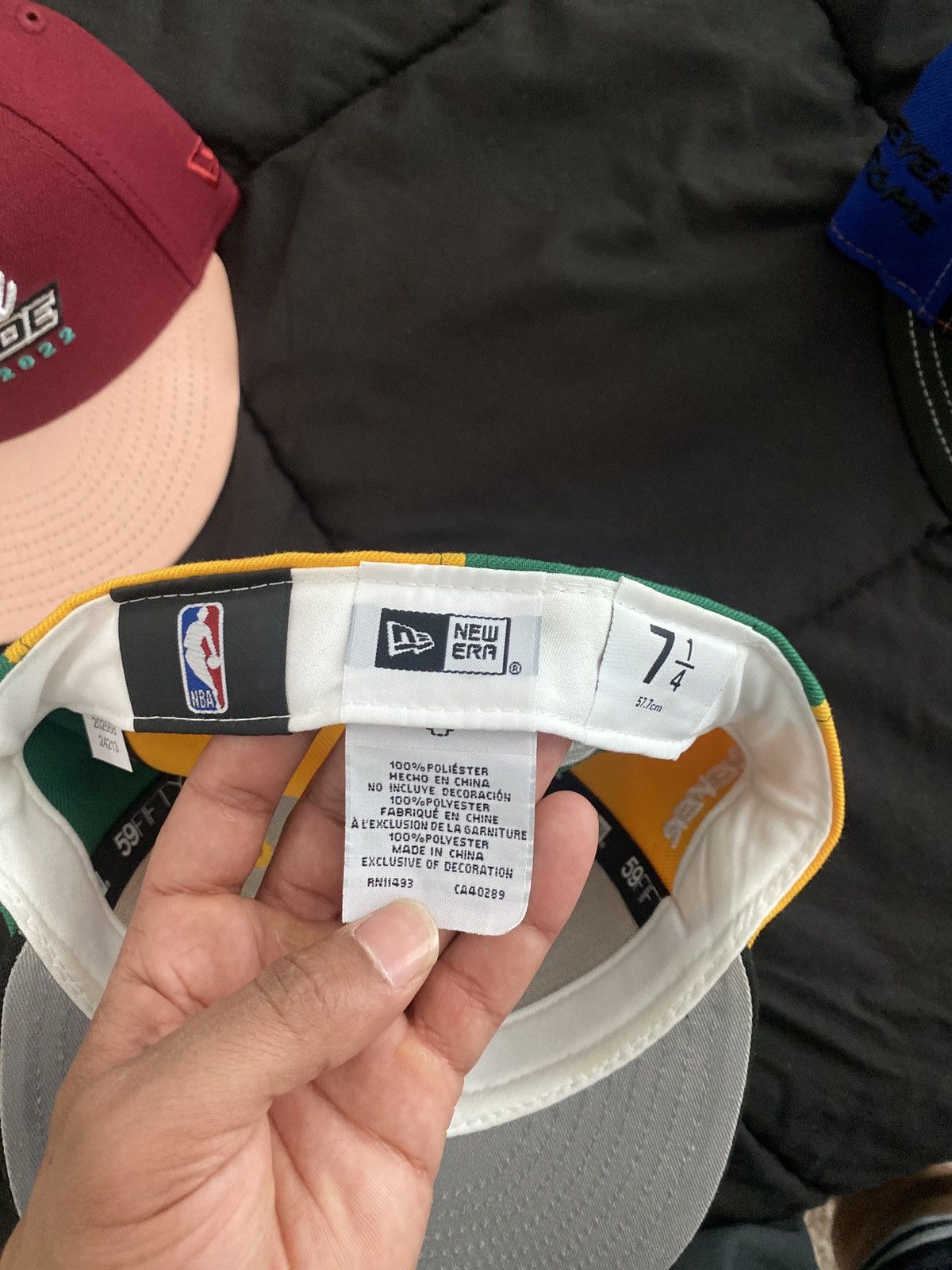 New Era Jae Tips X NBA Boston Celtics New Era Fitted 7 1/4 Size ONE SIZE - 5 Thumbnail