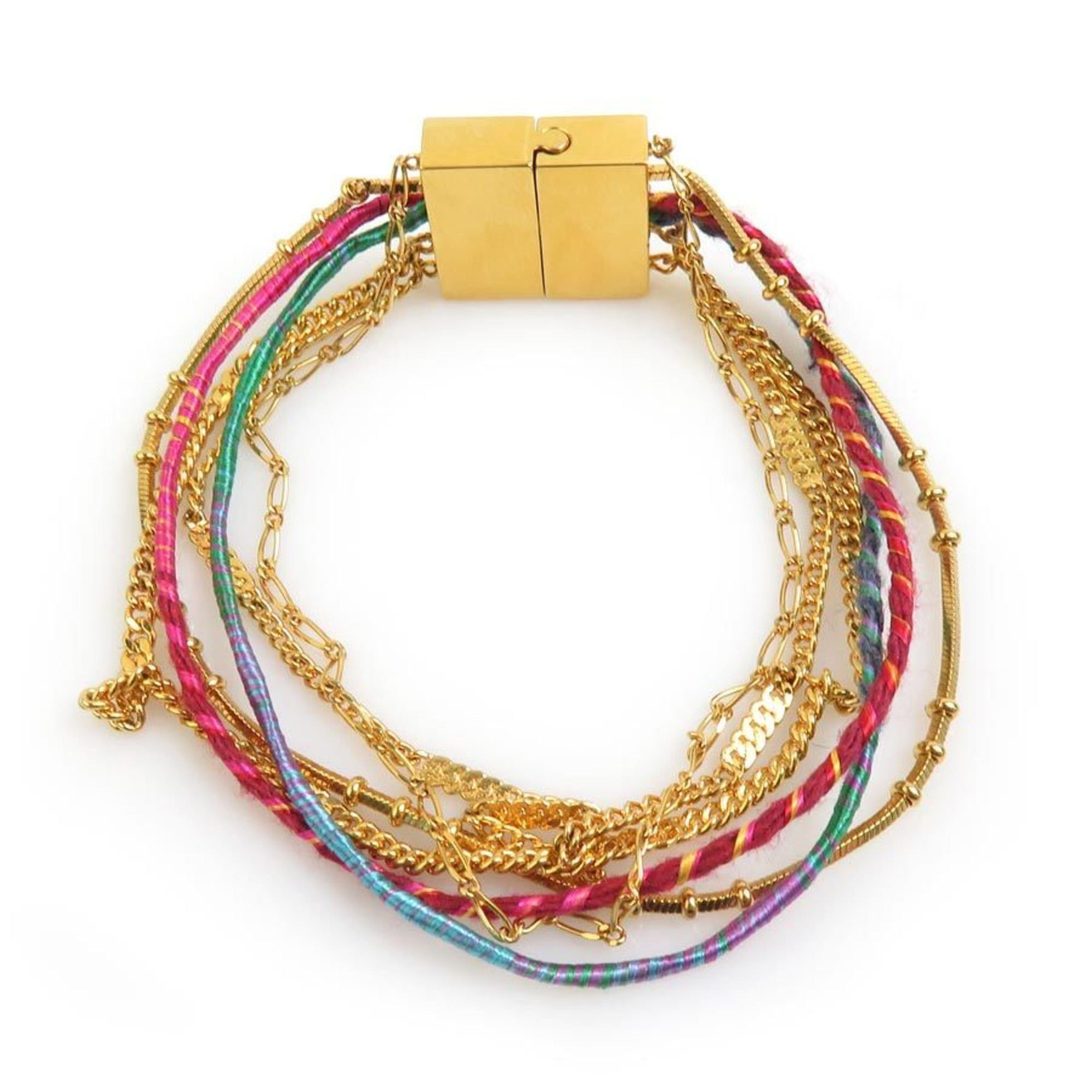 アクセサリー Saint Laurent Paris Heart l Bracelet Saint Laurent Paris Saint Laurent Elastic Heart bracelet in Metal