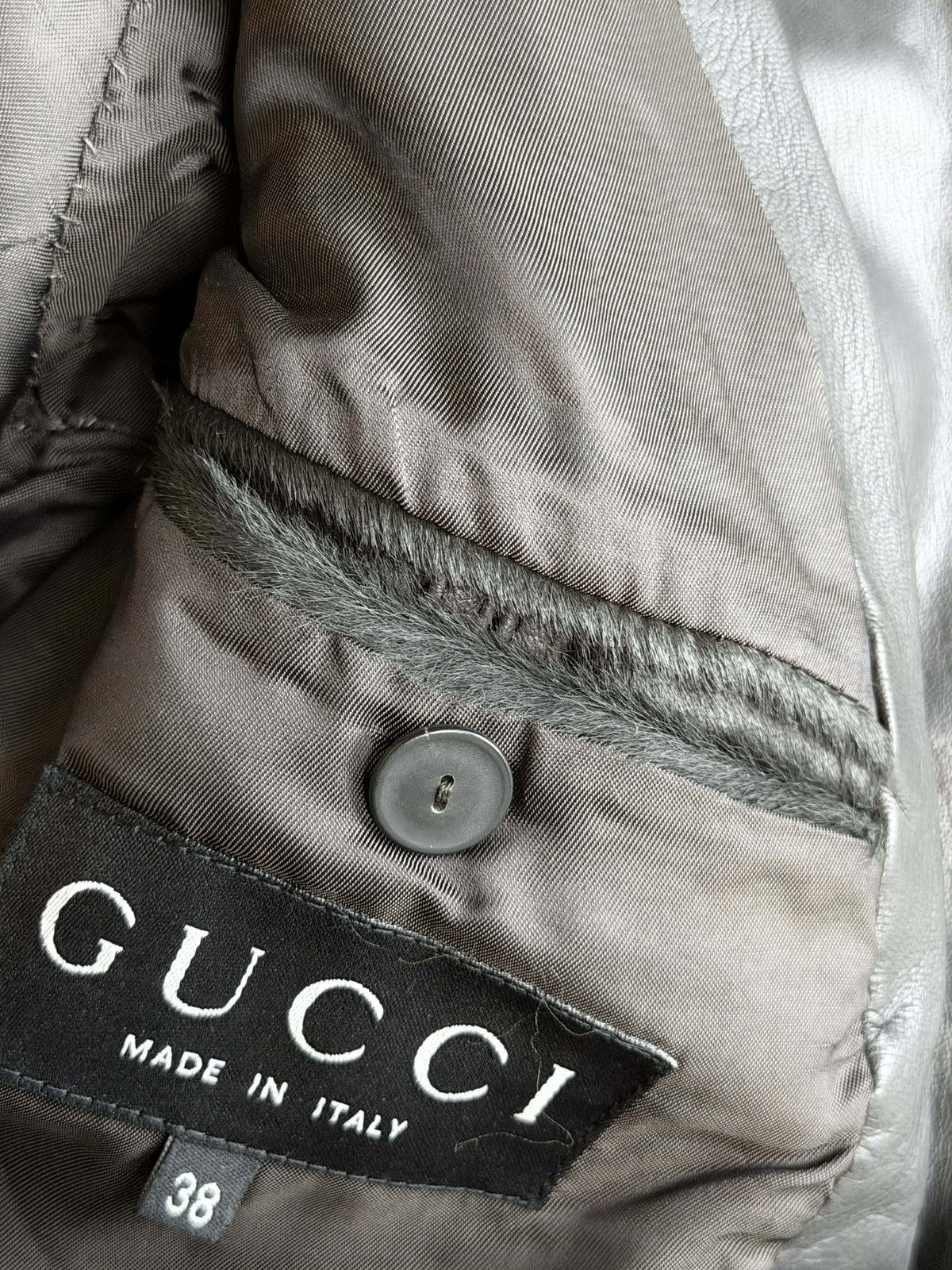 Gucci Gucci by Tom Ford Pony Hair Leather Jacket Size US S / EU 44-46 / 1 - 11 Thumbnail