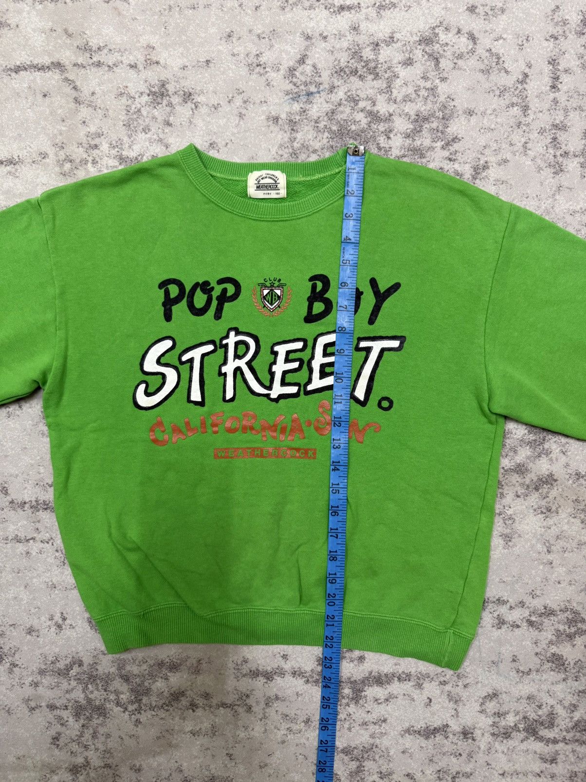 Japanese Brand Vintage Weathercock Pop Boys Street Size Youth Sweathsirt Size US M / EU 48-50 / 2 - 13 Thumbnail