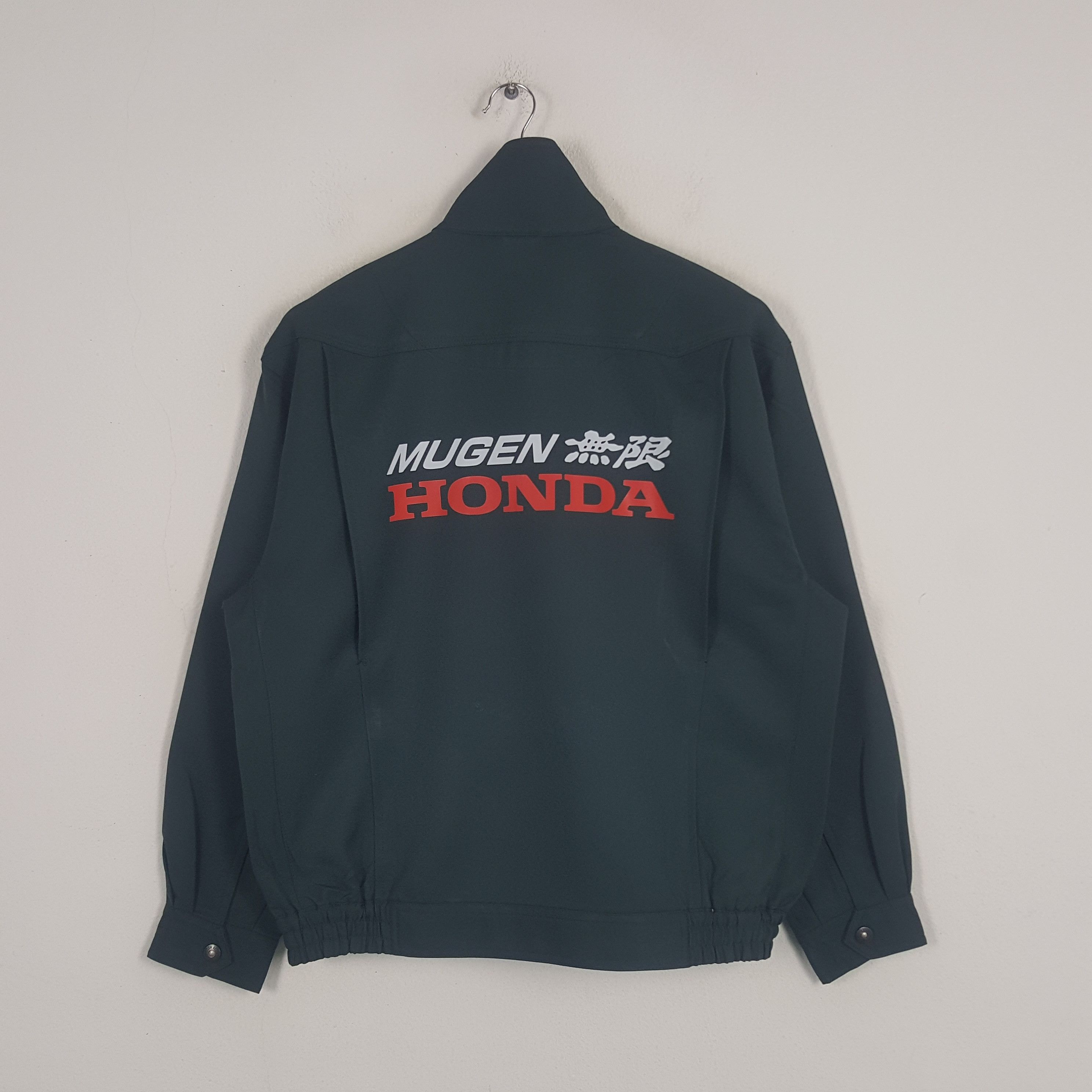 Honda × Japanese Brand × Vintage Vintage Mugen Honda Japanese Racing Team Custom Art Jacket Size US M / EU 48-50 / 2 - 1 Thumbnail