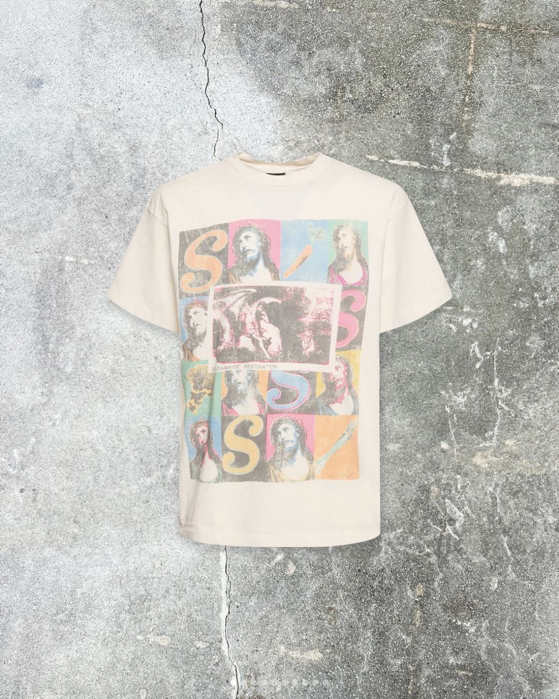 Saint Michael Saint Michael Veges T-Shirt Size US XL / EU 56 / 4 - 1 Thumbnail