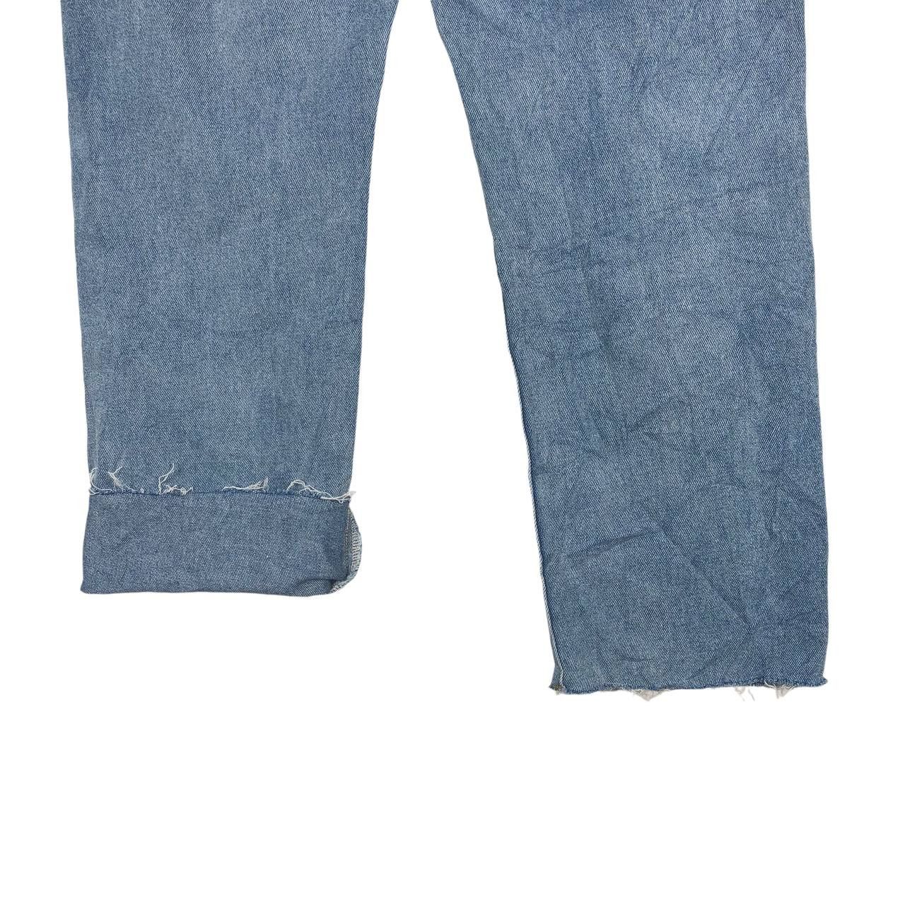 Japanese Brand Vintage Japan Distressed Rag Machine Jean Size 30" / US 8 / IT 44 - 7 Thumbnail