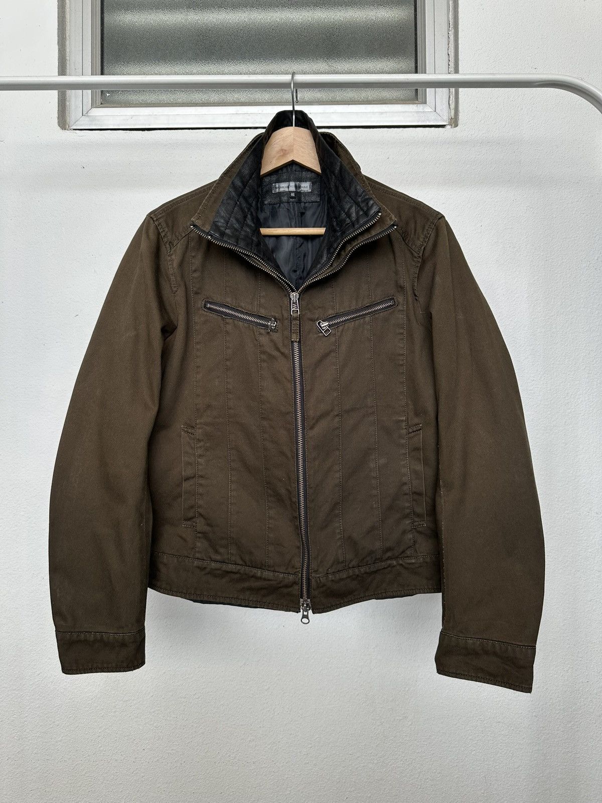 Michel Klein 00's MK Homme J-rock double zipper rider jacket Size US S / EU 44-46 / 1 - 7 Thumbnail
