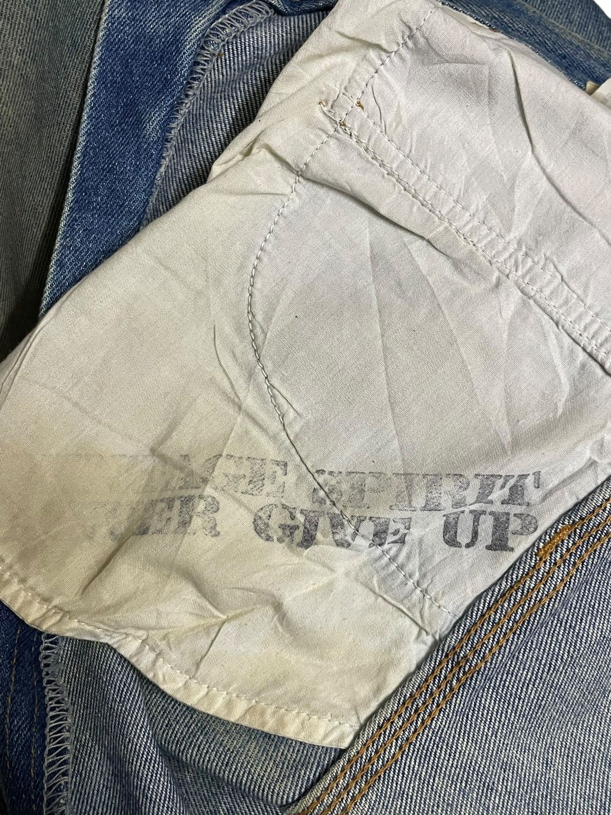 Japanese Brand Vintage Japanese Trashed Carpenter Mud Wash Loose Fit Jeans Size US 28 / EU 44 - 12 Thumbnail