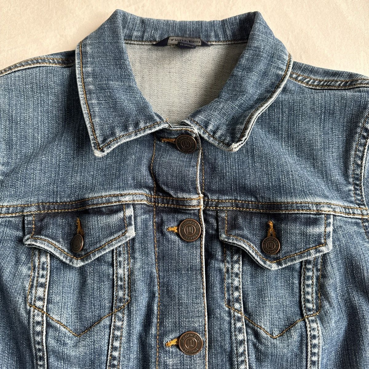 Lands' End Lands’ End Vintage Style Blue Denim Jacket Womens Medium M Size M / US 6-8 / IT 42-44 - 4 Thumbnail