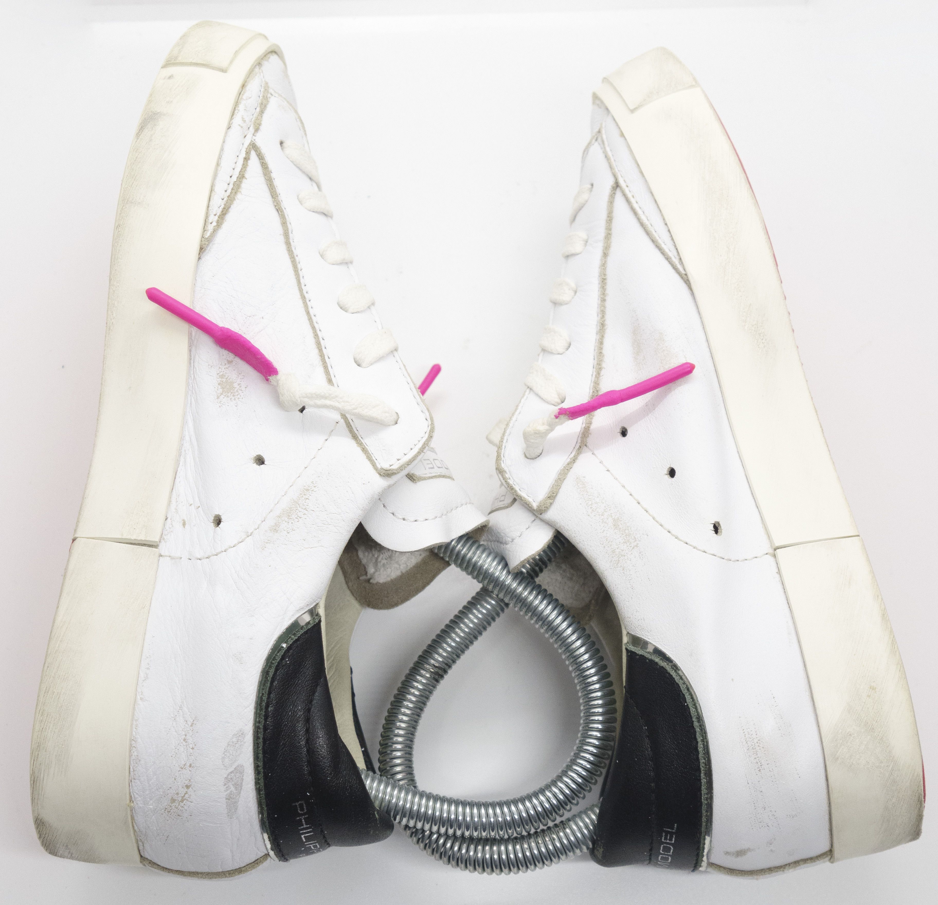 Philippe Model PRSX Grunge Distressed Low Sneakers Size US 7 / IT 37 - 4 Thumbnail