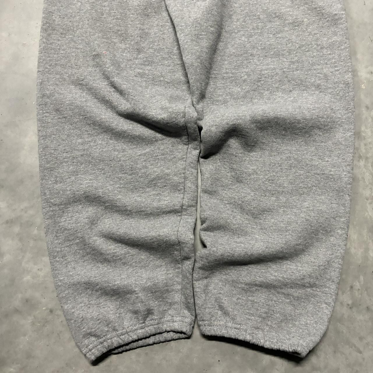 Japanese Brand × Vintage Crazy Vintage Y2K/2000e Baggy Grey Skater Heavyweight Essential Sweatpants! Size US 34 / EU 50 - 5 Thumbnail