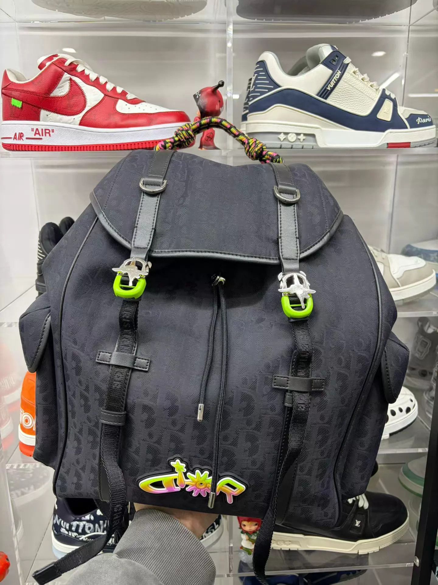 Dior Dior Men's 25SS Hit the Road Flap Backpack Size ONE SIZE - 1 Thumbnail