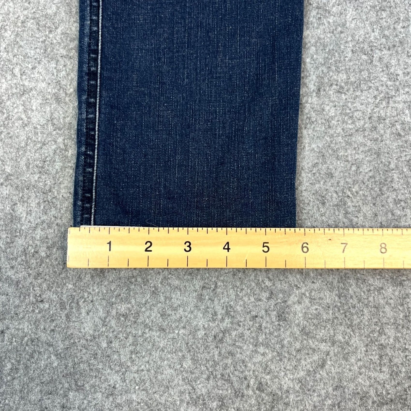Replay Replay Jeans Slim Tapered 30 34 Dark Wash Blue Whiskers Stretch Anbass Men Size US 30 / EU 46 - 3 Thumbnail