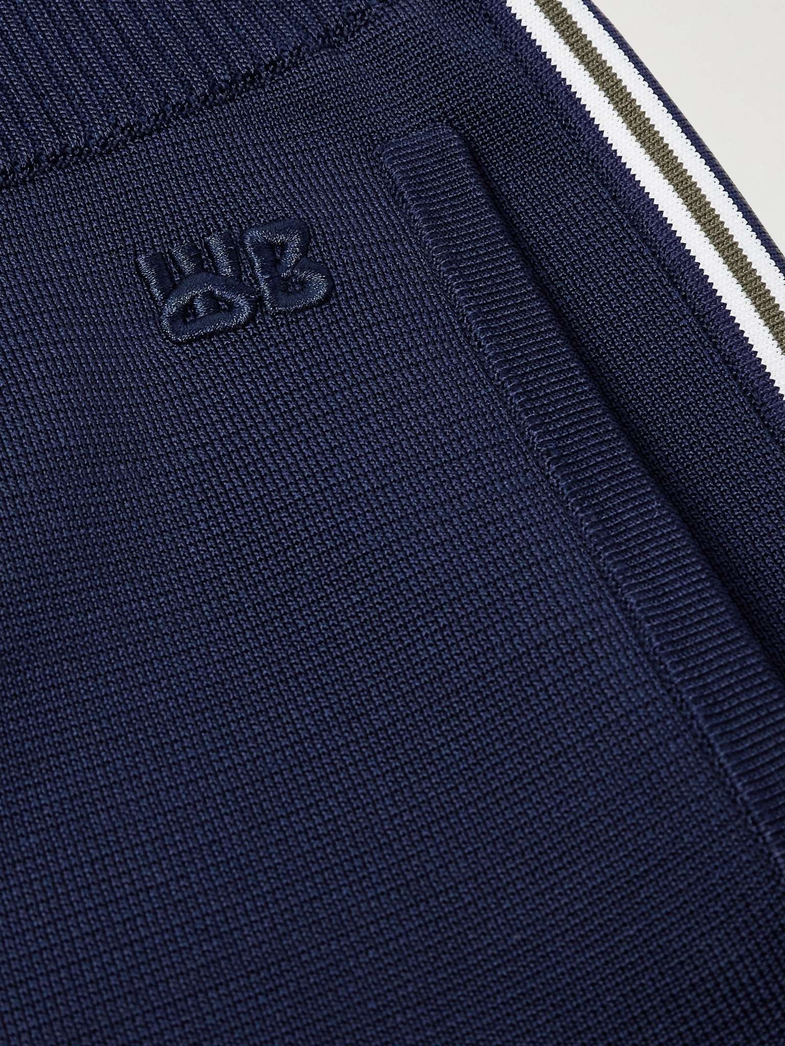 Wales Bonner o1mle0825 Unisex Tide Track Pant in Navy Size US 32 / EU 48 - 4 Thumbnail