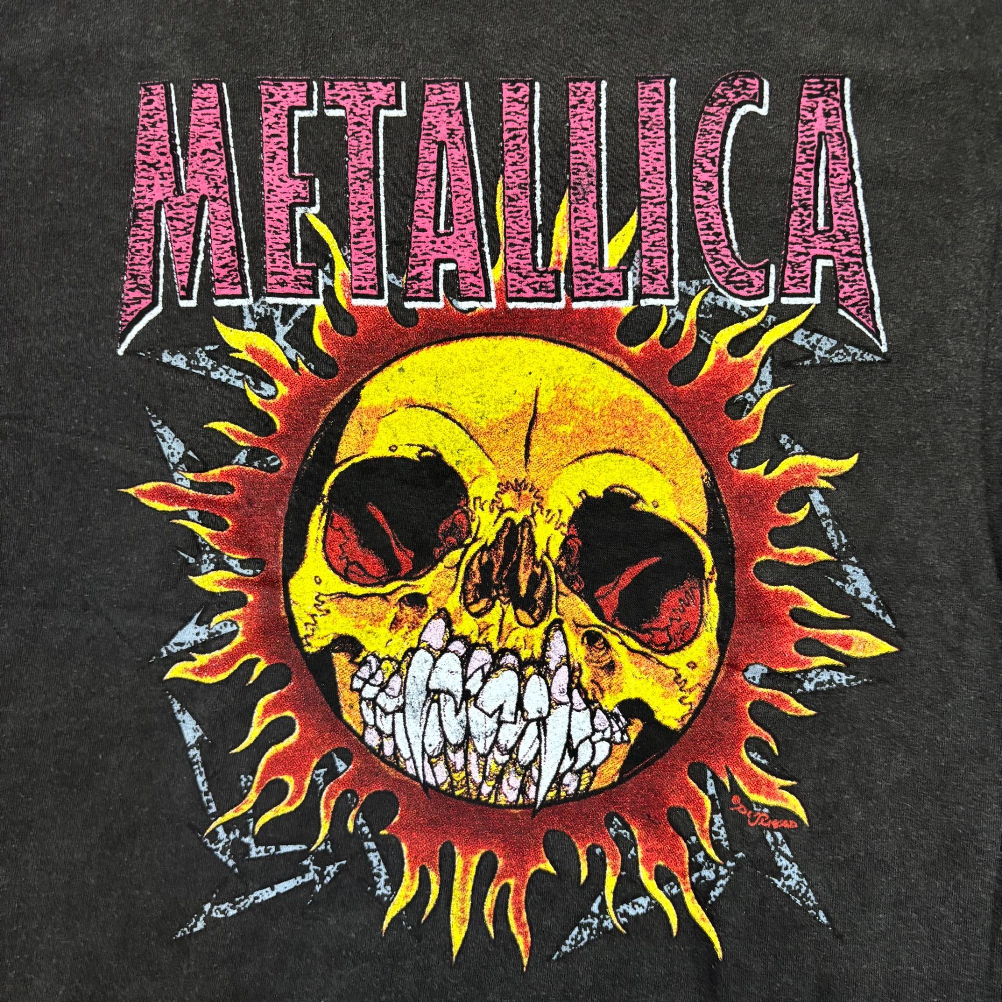 Metallica Metallica Poor Re-Touring ME 98 Sun Heavy Metal Band Tee M Size US M / EU 48-50 / 2 - 2 Thumbnail