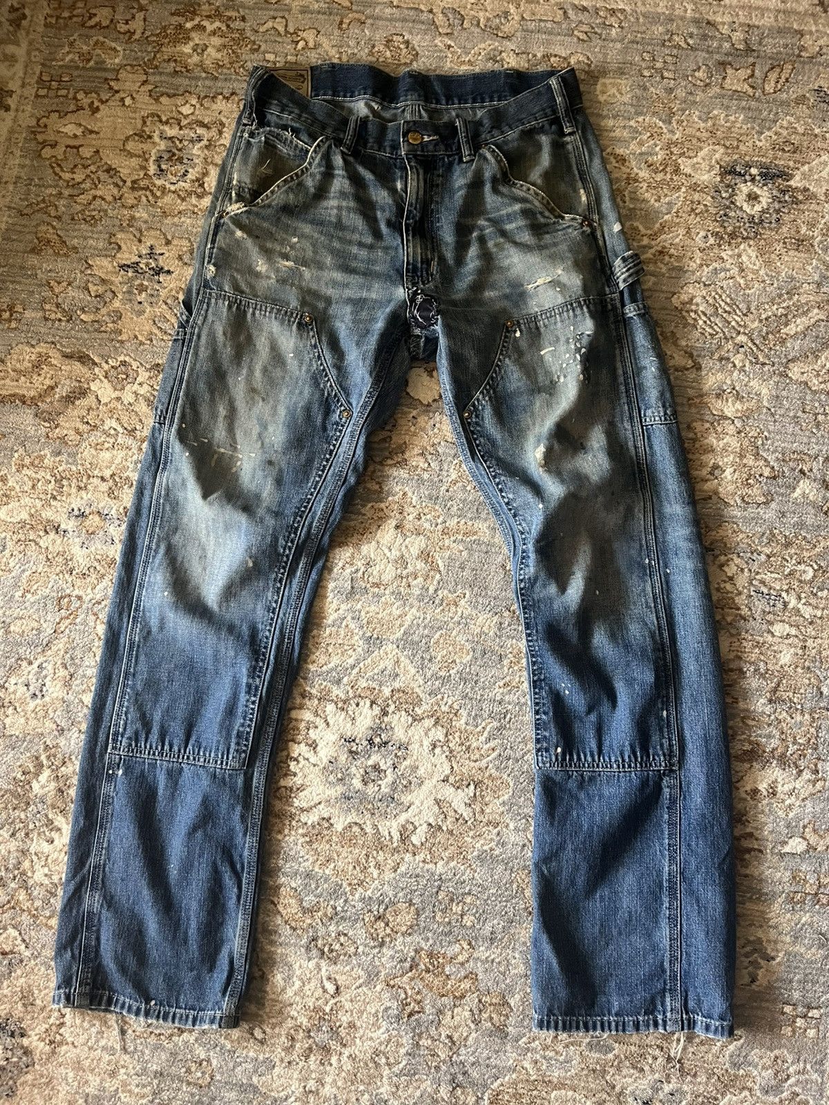 Polo Ralph Lauren RARE POLO DOUBLE KNEE CARPENTER PANTS 30x32 Size US 30 / EU 46 - 1 Thumbnail