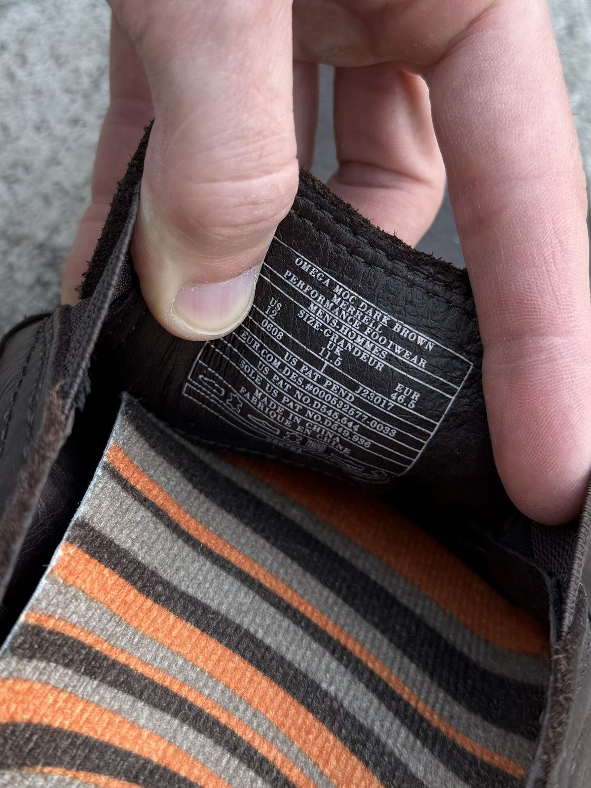 Merrell Merrell Y2K Moc Dark Vibram Hype Gorpcore Outdoor Sneakers Size US 11.5 / EU 44-45 - 8 Thumbnail