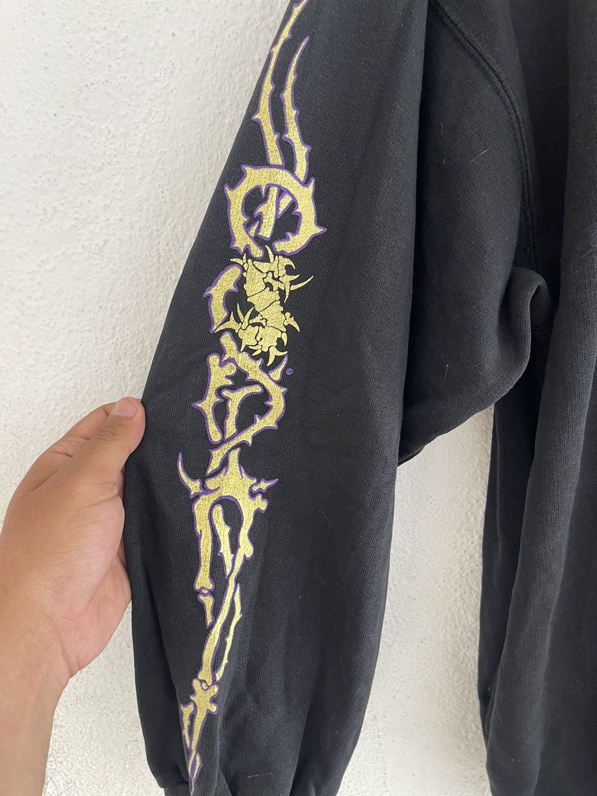 Band Tees × Vintage Vintage Sepultura Chaos Ad Hoodie Size US XL / EU 56 / 4 - 3 Thumbnail
