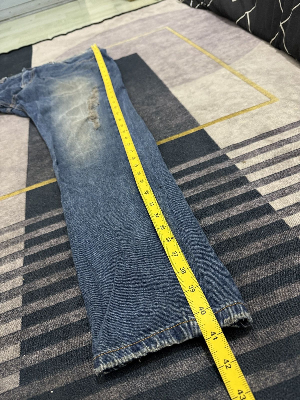 Hysteric Glamour FT MAIN IFSIXWASNINE DENIM PANTS Size US 38 / EU 54 - 11 Thumbnail
