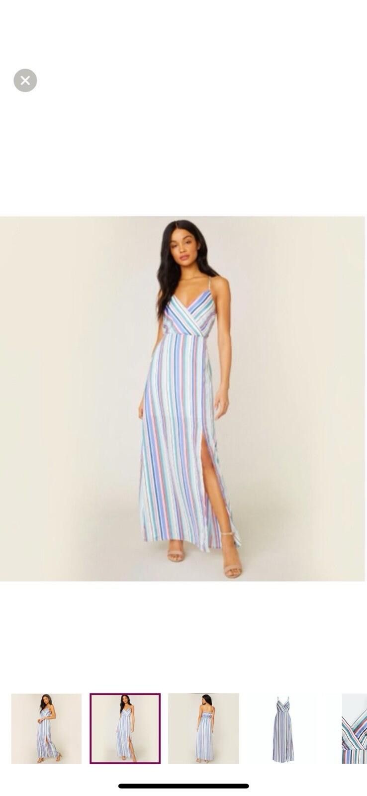 Other Jack by BB Dakota Stripe My Fancy Maxi Dress Stripe Small Size S / US 4 / IT 40 - 1 Thumbnail
