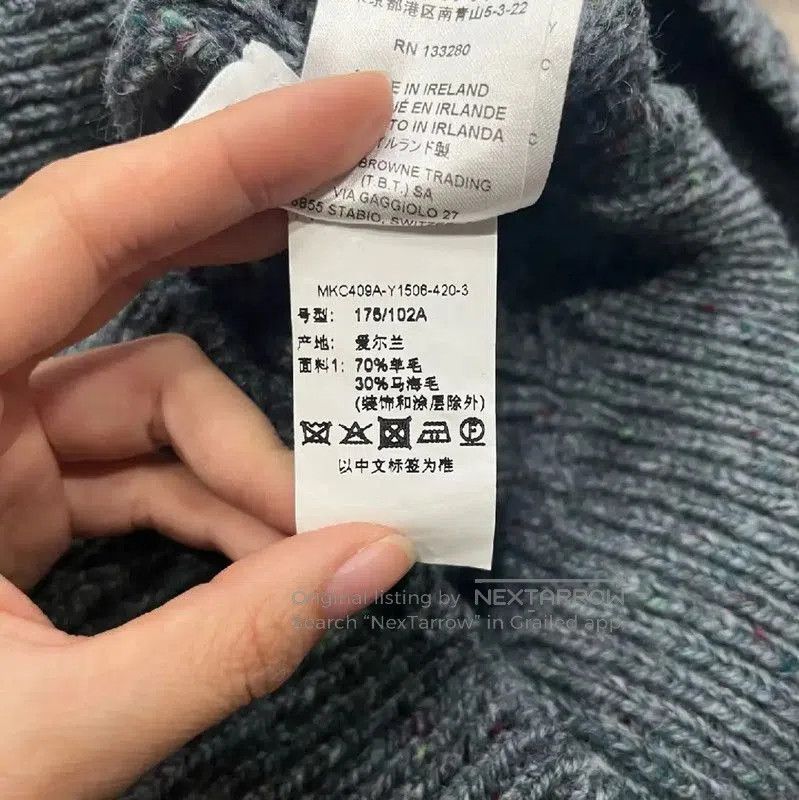 Thom Browne Thom Browne Gray Wool Women's Cardigan . Size M / US 6-8 / IT 42-44 - 5 Thumbnail