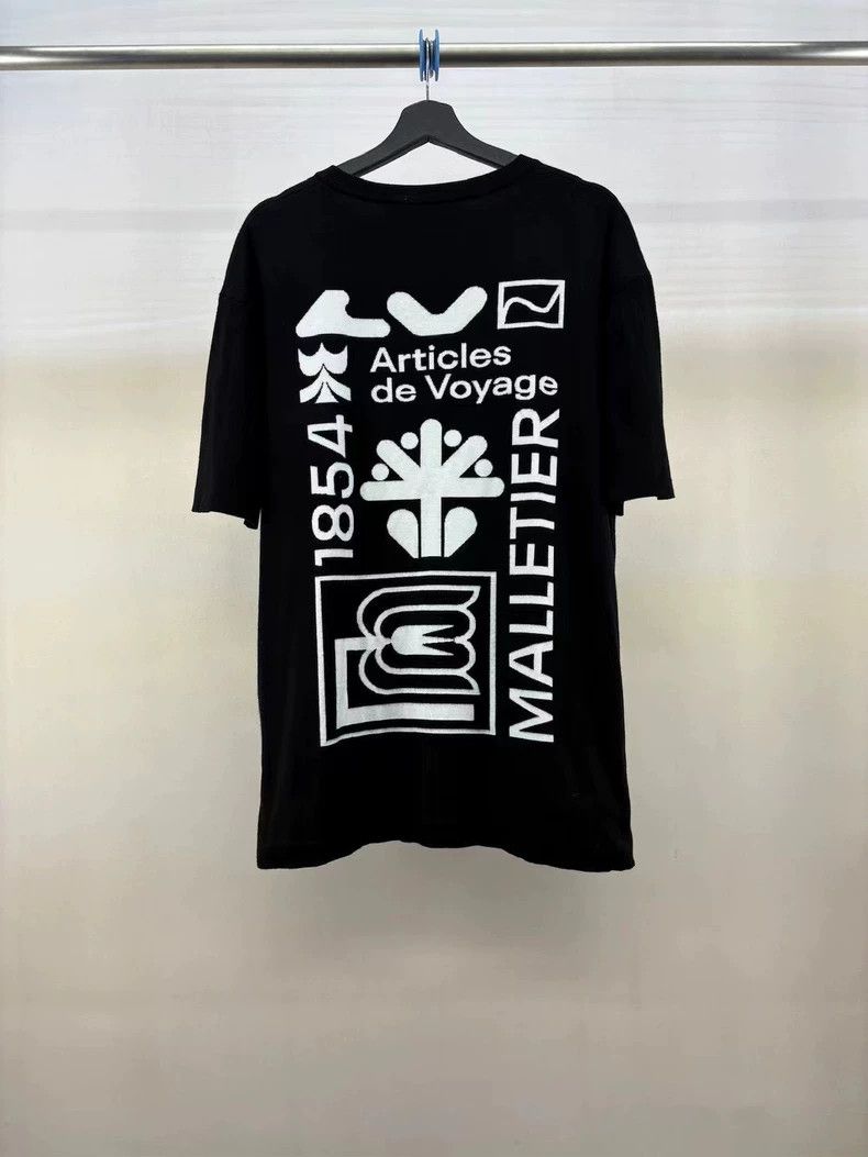 Louis Vuitton LOUIS VUITTON 1854 series knitted logo short sleeves 2504-N Size US XXL / EU 58 / 5 - 2 Thumbnail