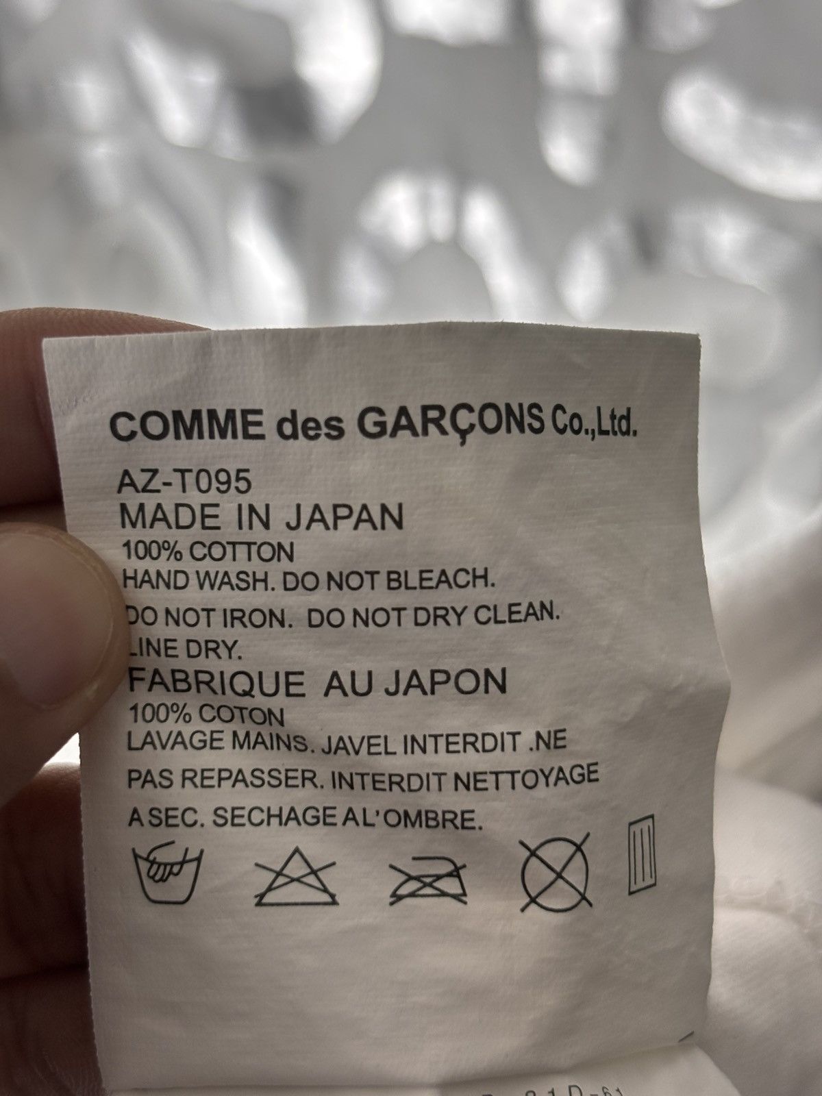 Comme des Garcons PLAY Comme des Garcons Play Tee Size S / US 4 / IT 40 - 4 Thumbnail