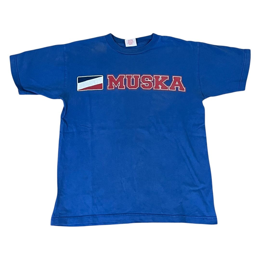 Shorty's Skateboards VINTAGE Shorty's Skateboards Chad Muska Flag Logo T Shirt Size US M / EU 48-50 / 2 - 1 Thumbnail