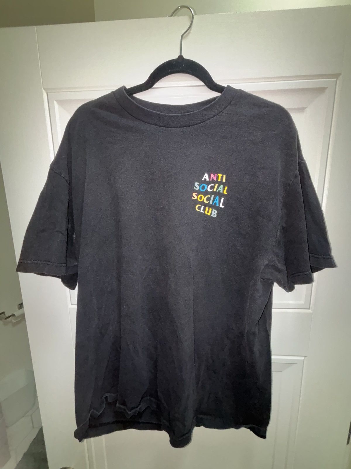 Anti Social Social Club Anti social social club rainbow logo tee Size US XL / EU 56 / 4 - 1 Thumbnail