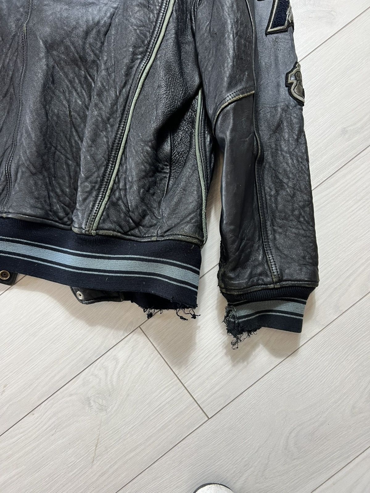 Avirex VTG Avirex Avant-Garde If Six Was Nine Style Leather Jacket Size US M / EU 48-50 / 2 - 15 Thumbnail