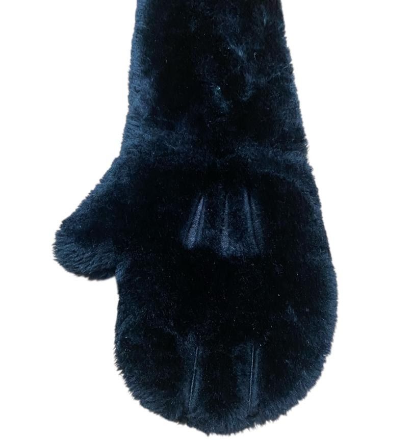 Disney Disney Mickey Mouse Fluffy Cap Long Scarf Tokyo DisneyJapan Size ONE SIZE - 4 Thumbnail